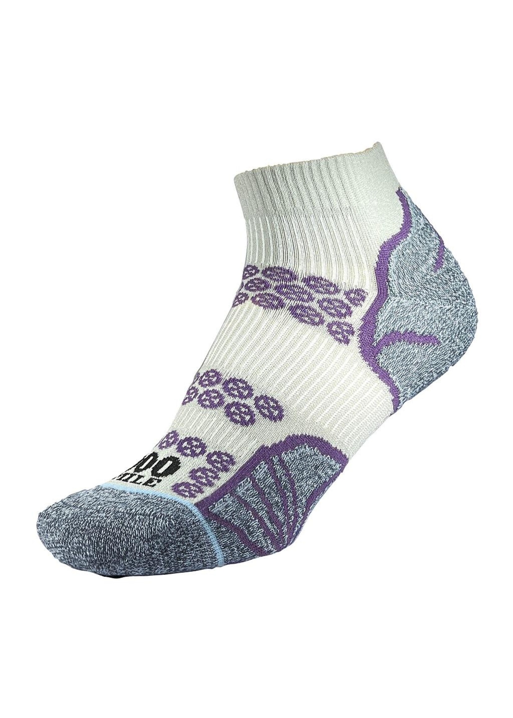 1000 mile 1000 Mile Lite Ladies Anklet Sock (2025)Silver/Purple
