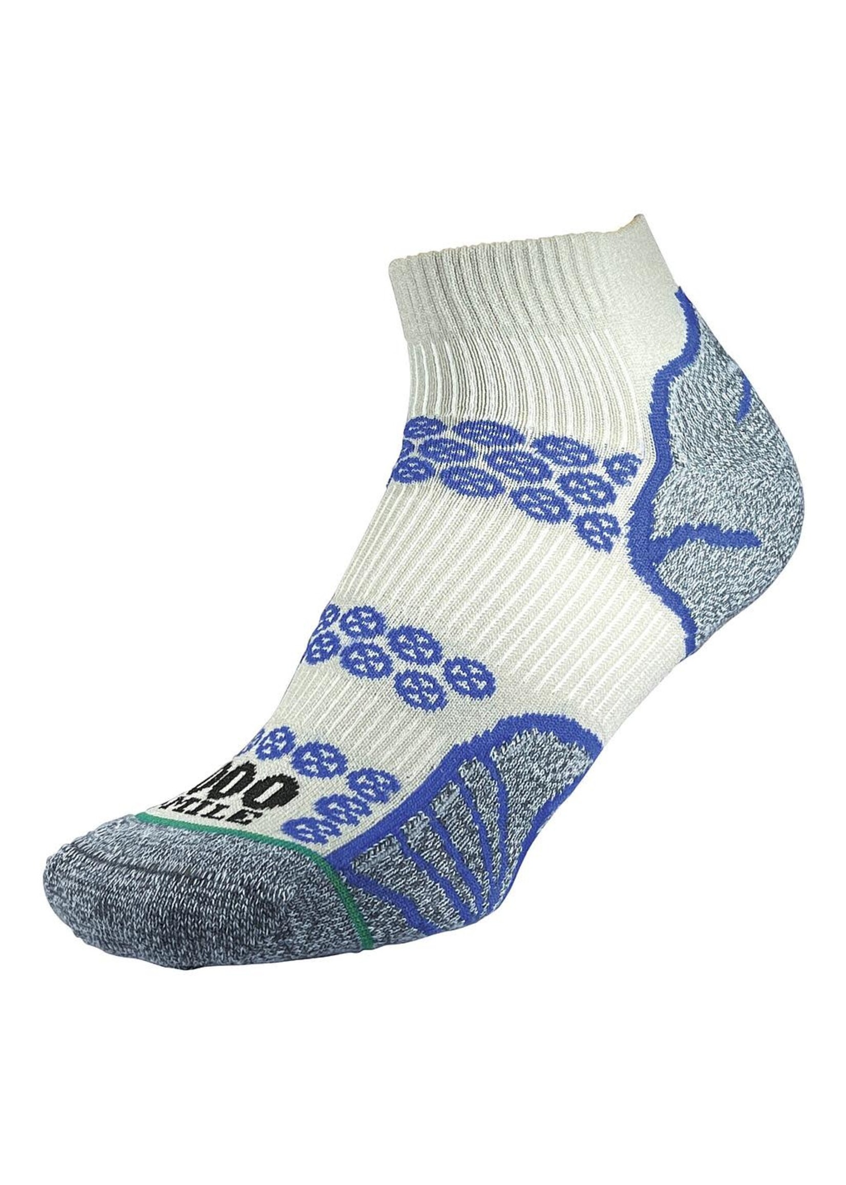 1000 mile 1000 Mile Lite Anklet Mens Sock (2025) Silver Royal Blue