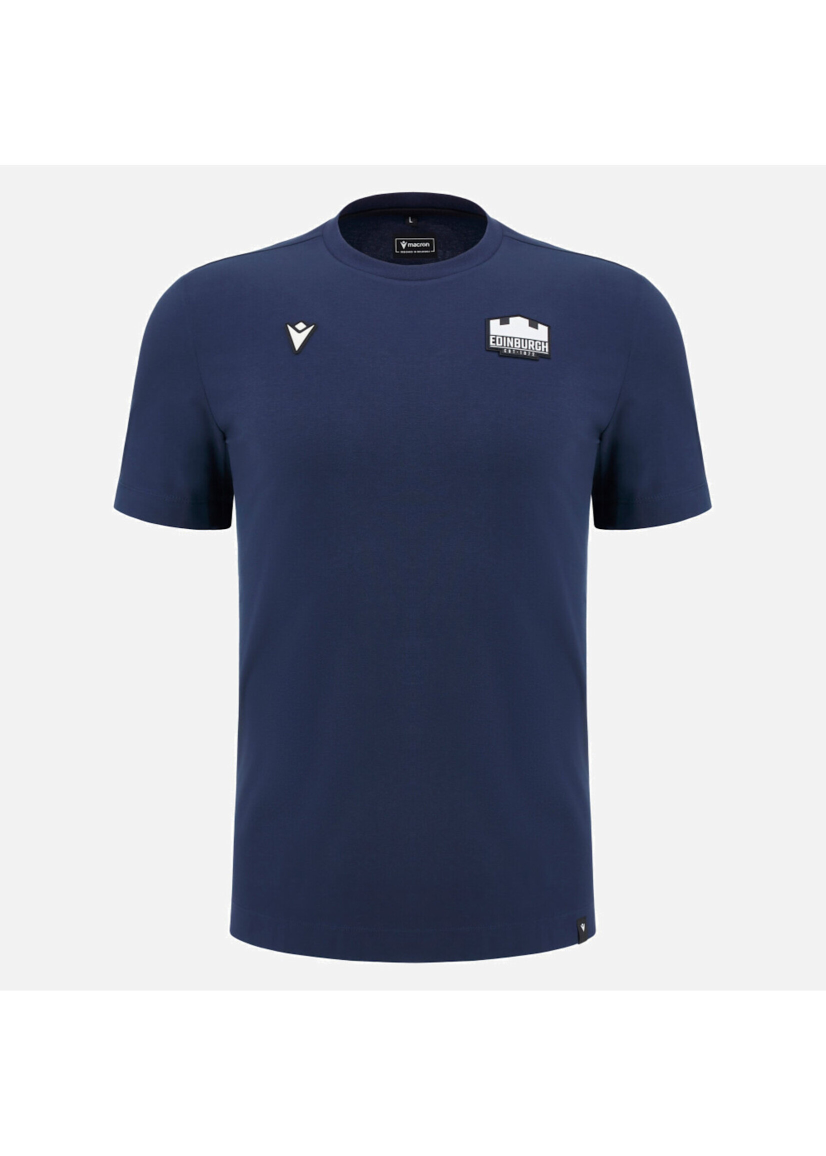 Macron Macron Edinburgh 24/25  Travel Tee (2025) Navy