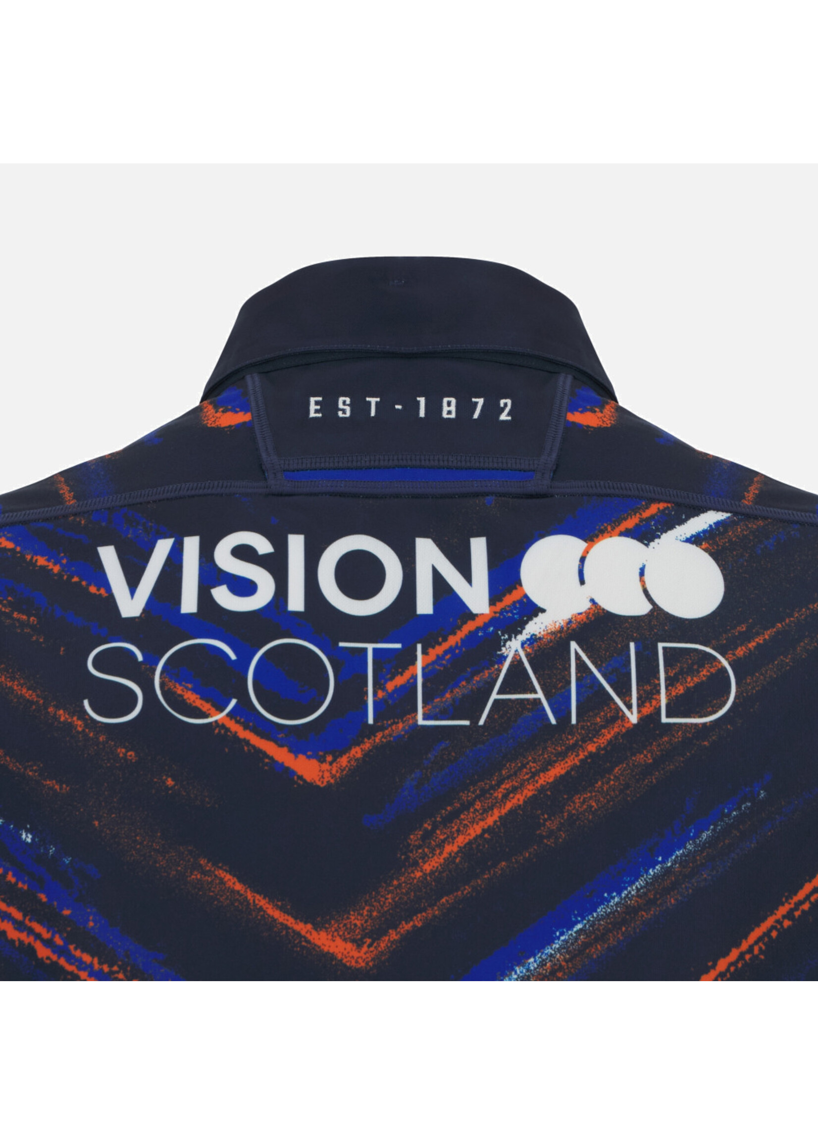 Macron Macron Edinburgh Rugby 25/26 Replica Home Shirt (2025) Blue/Orange