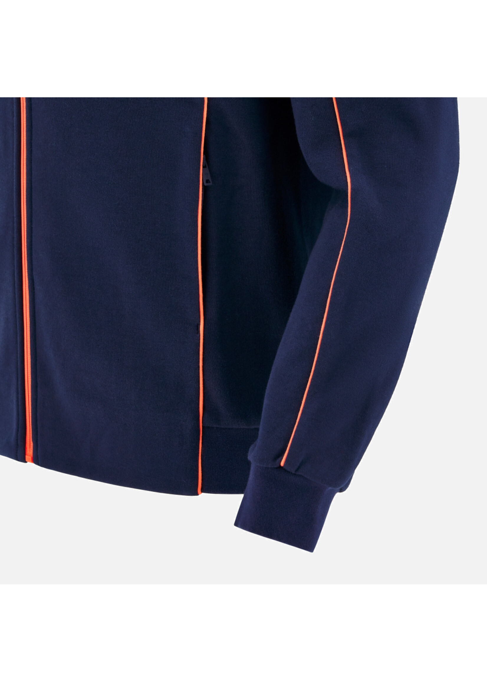 Macron Macron Edinburgh M25/26 Travel Hoody, Navy/Orange