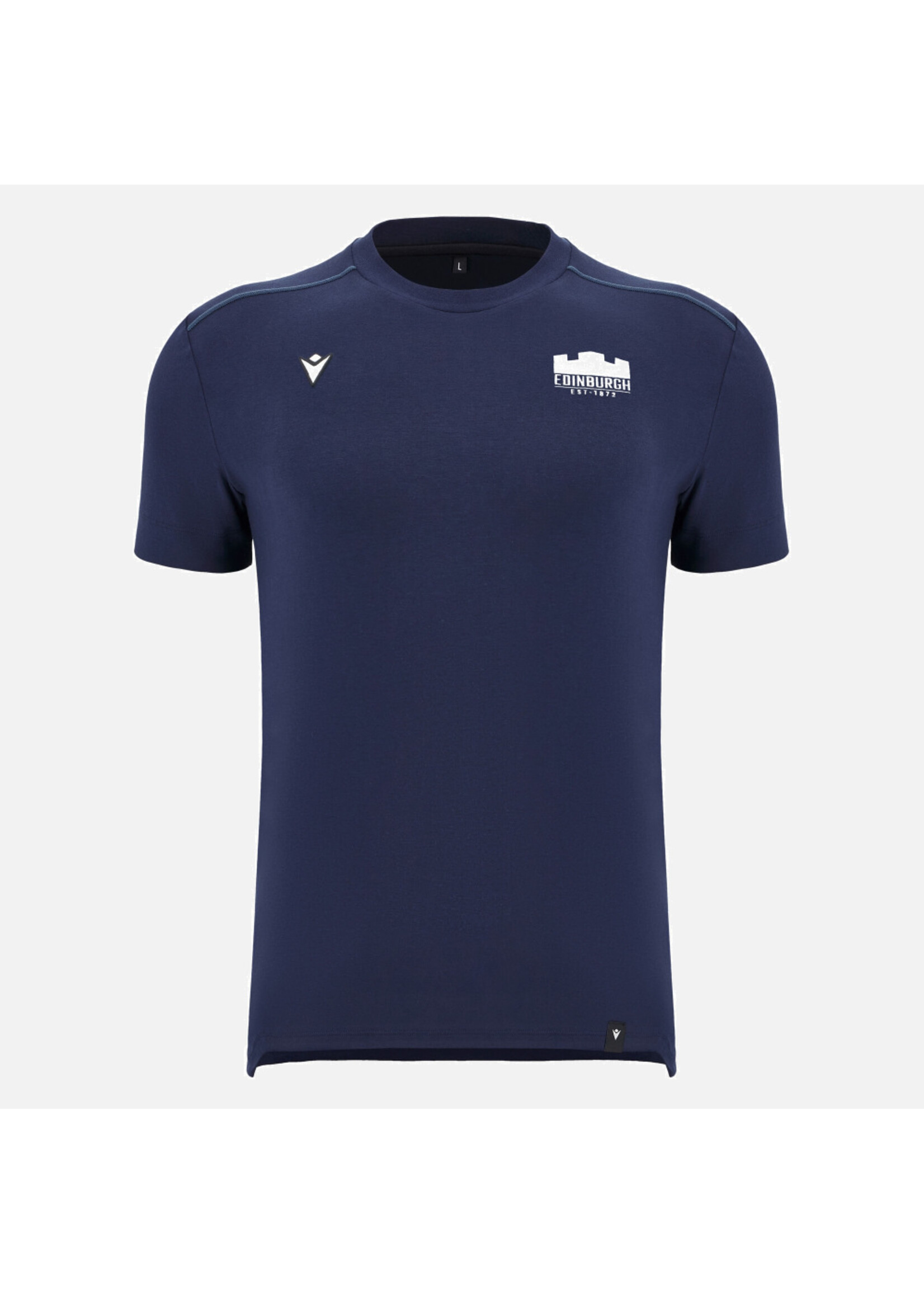 Macron Macron Edinburgh M25/26 Cotton Tee, Navy
