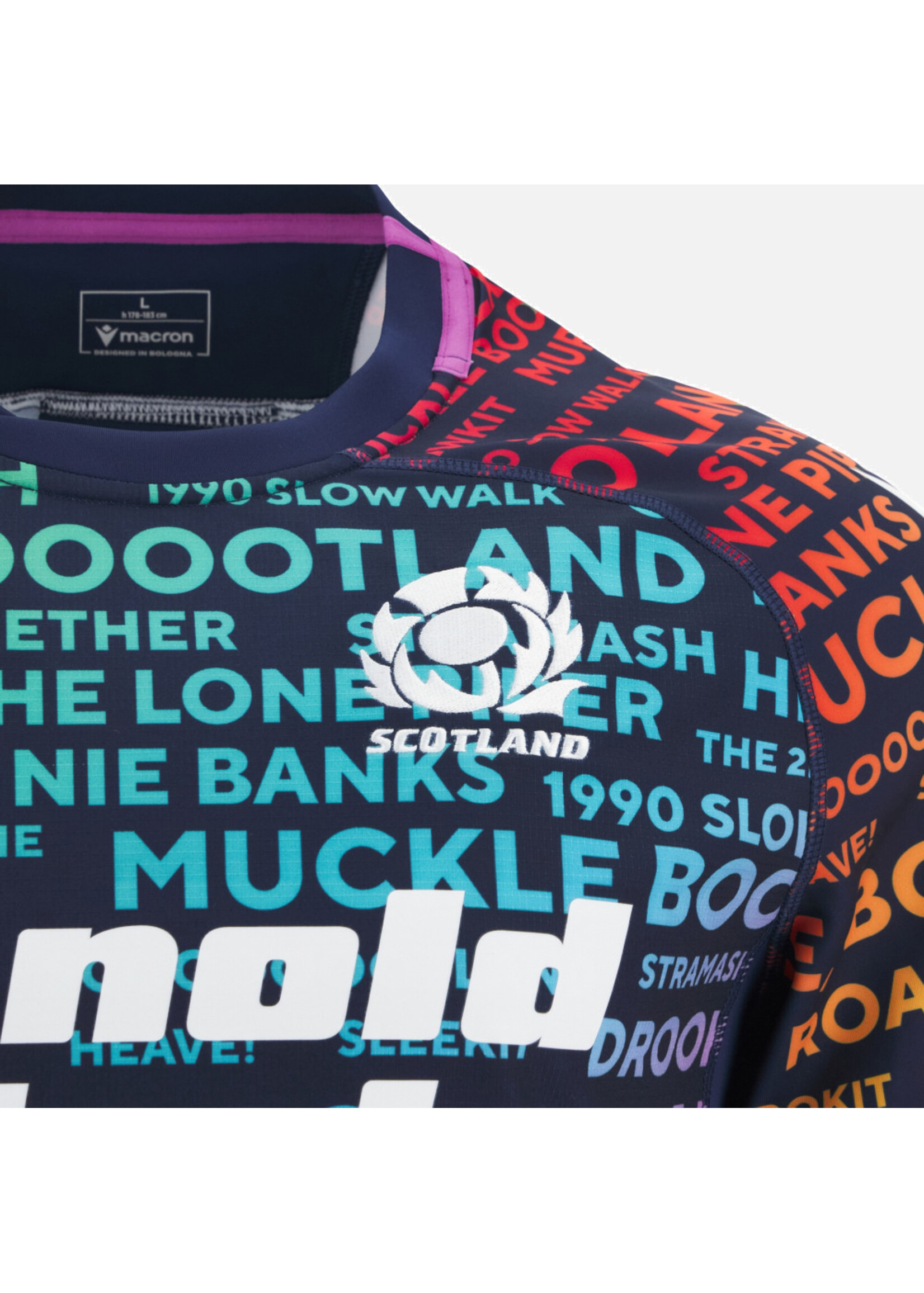 Macron Macron SRU 25/26 Mens Training Shirt (2025) Rainbow