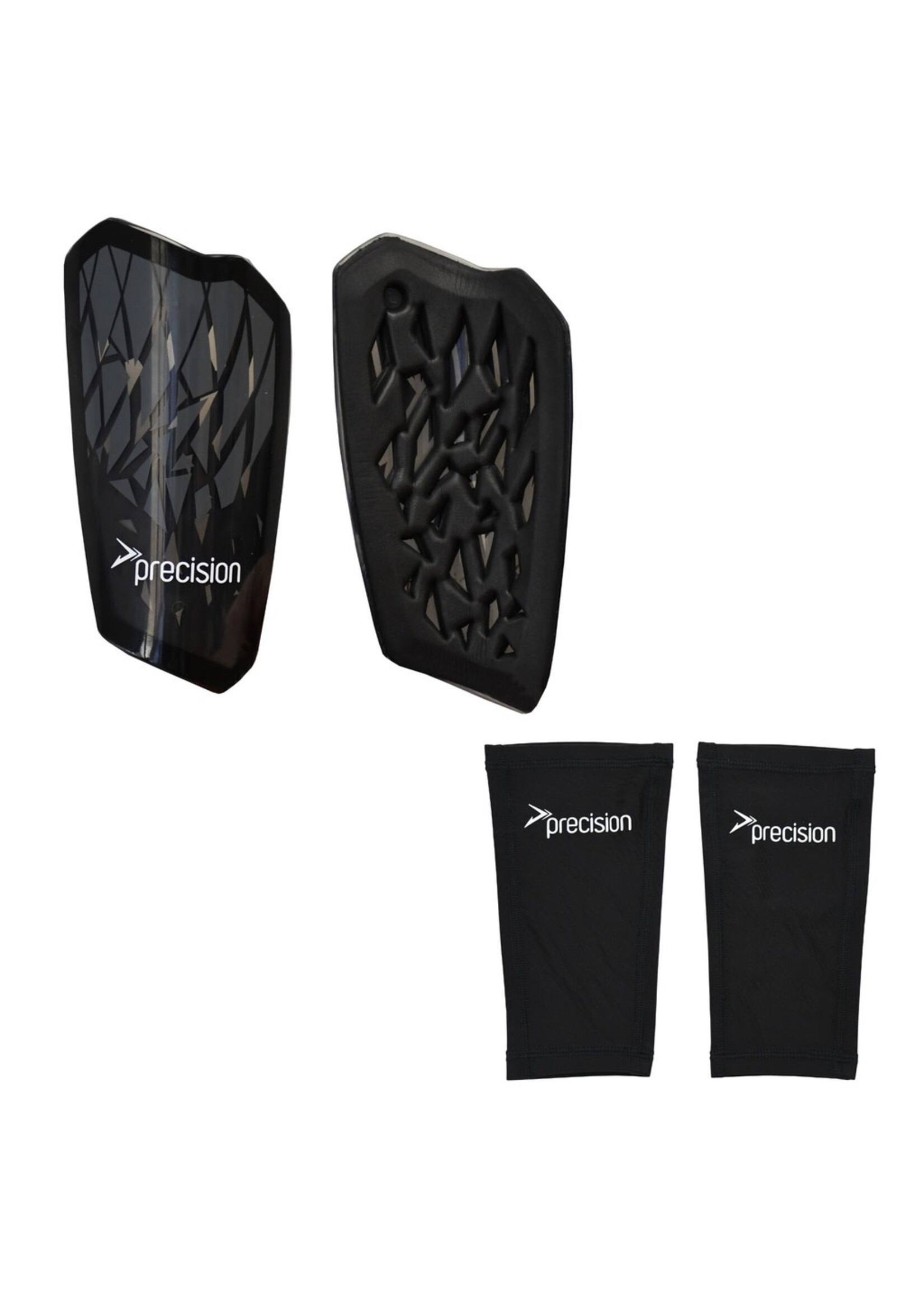 Precision Training Precision Pro Fusion Flex Shin Guards (2025) Black Gray