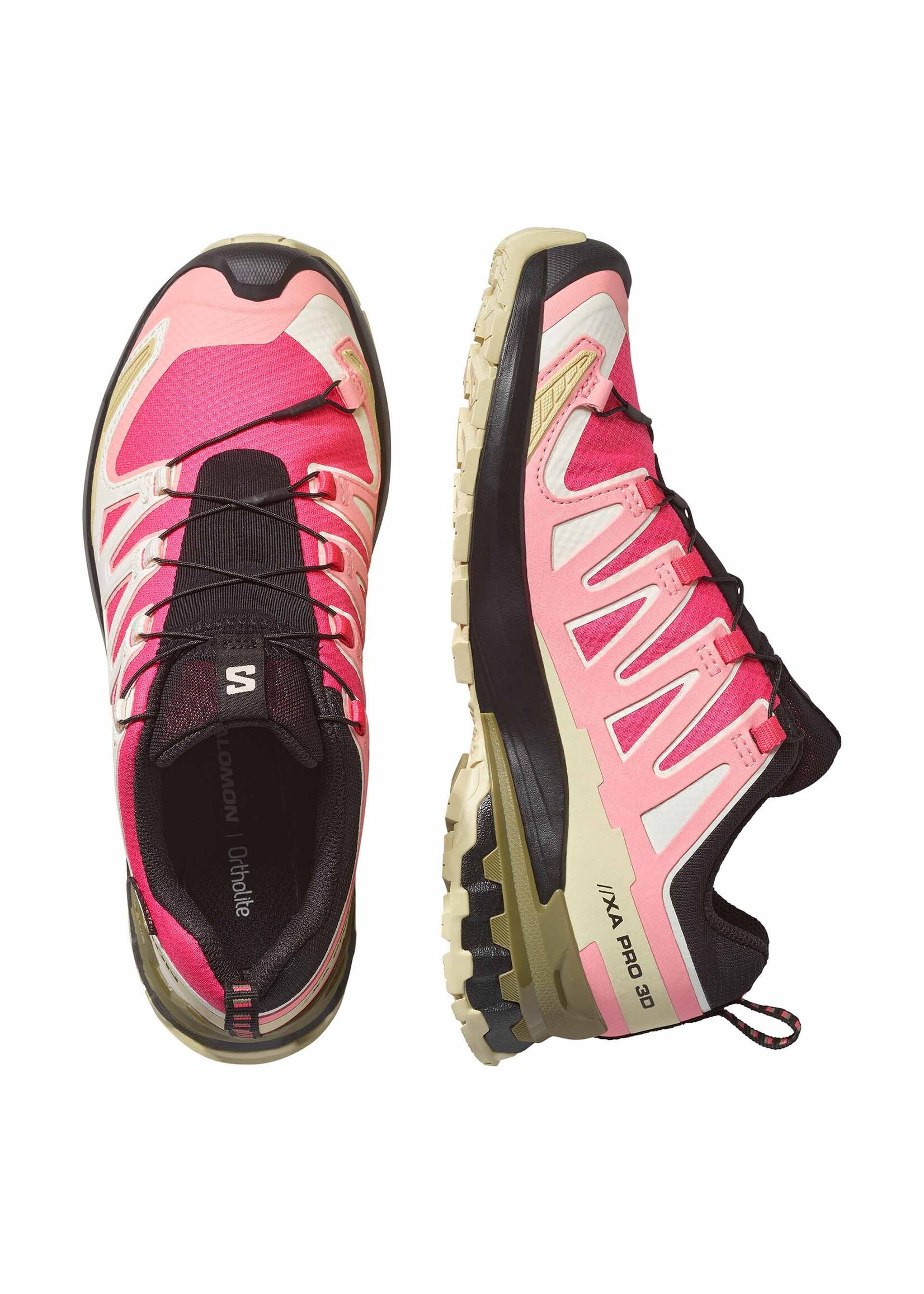 Salomon Salomon XA Pro 3D GTX v9 Ladies Trail Shoe (2025) Rouge Red/Vanilla Ice/Martini Olive