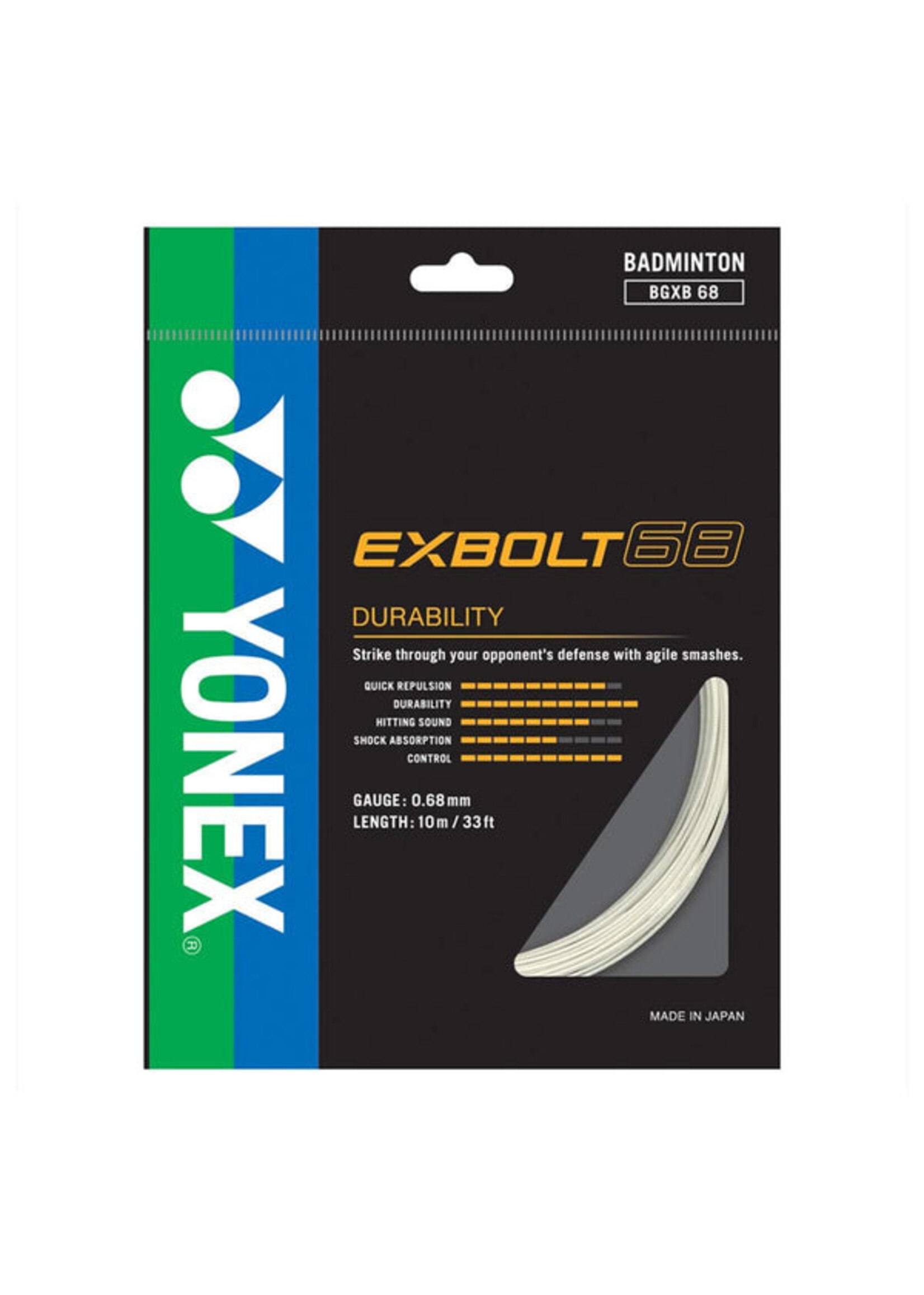 Yonex Exbolt 68 Restring