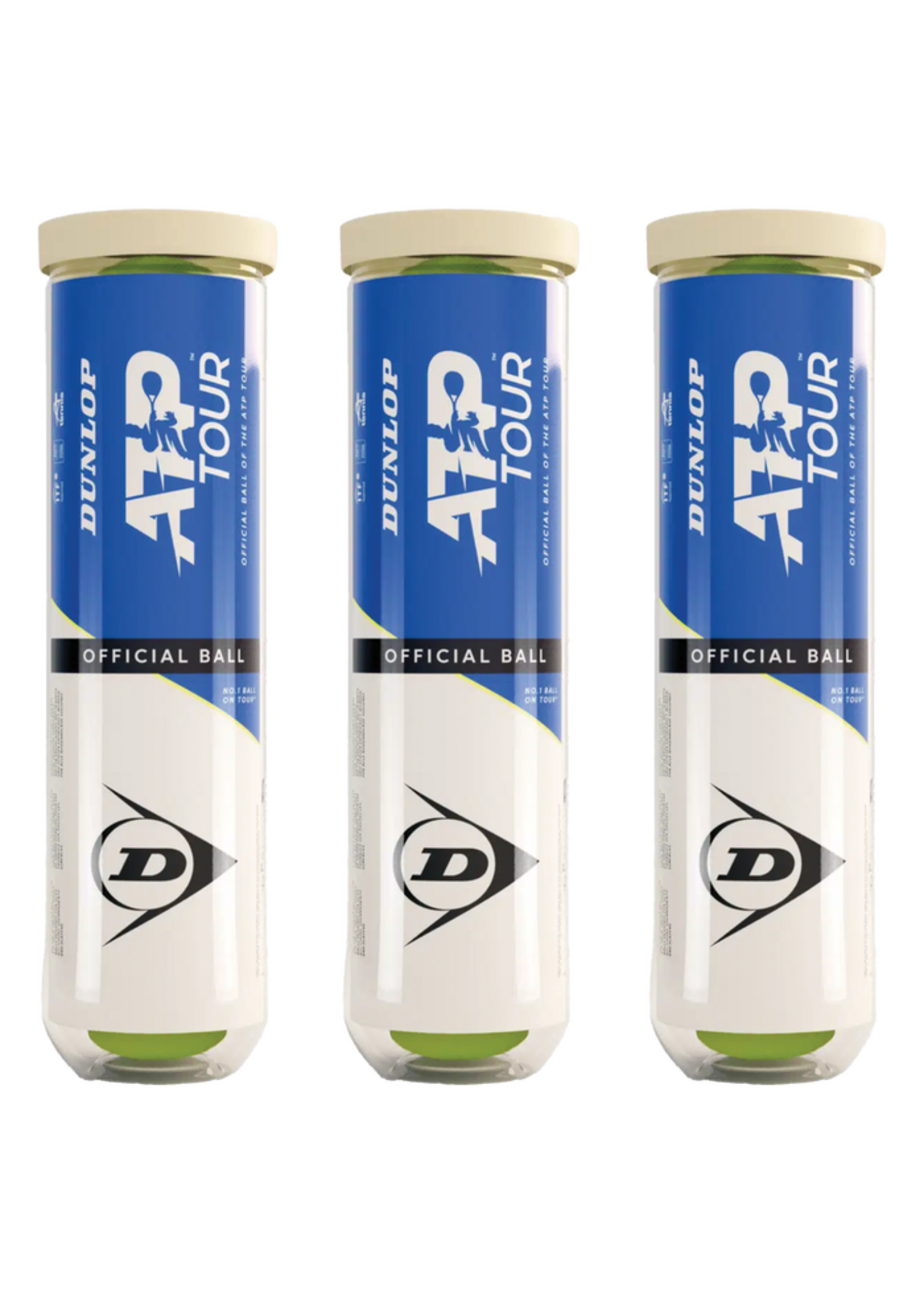 Dunlop Dunlop ATP Tour All Court Tennis Balls [4]