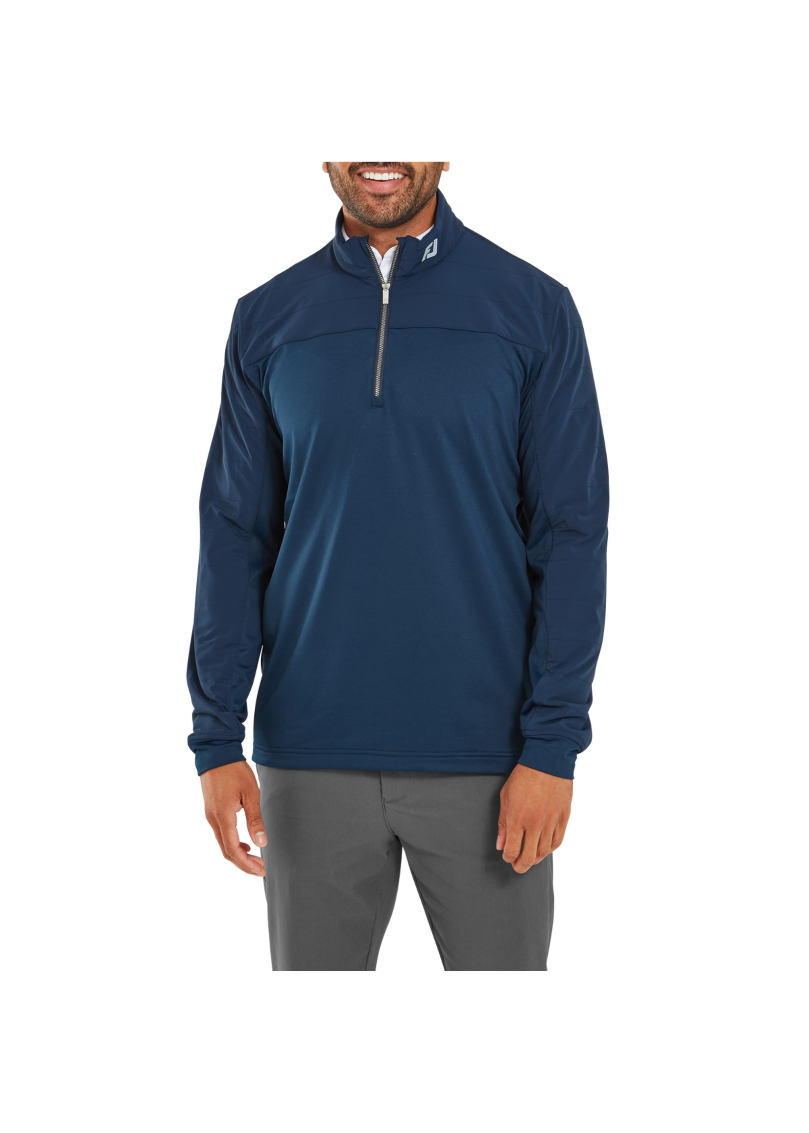 Footjoy Footjoy Mens ThermoSeries Hybrid Midlayer, Navy