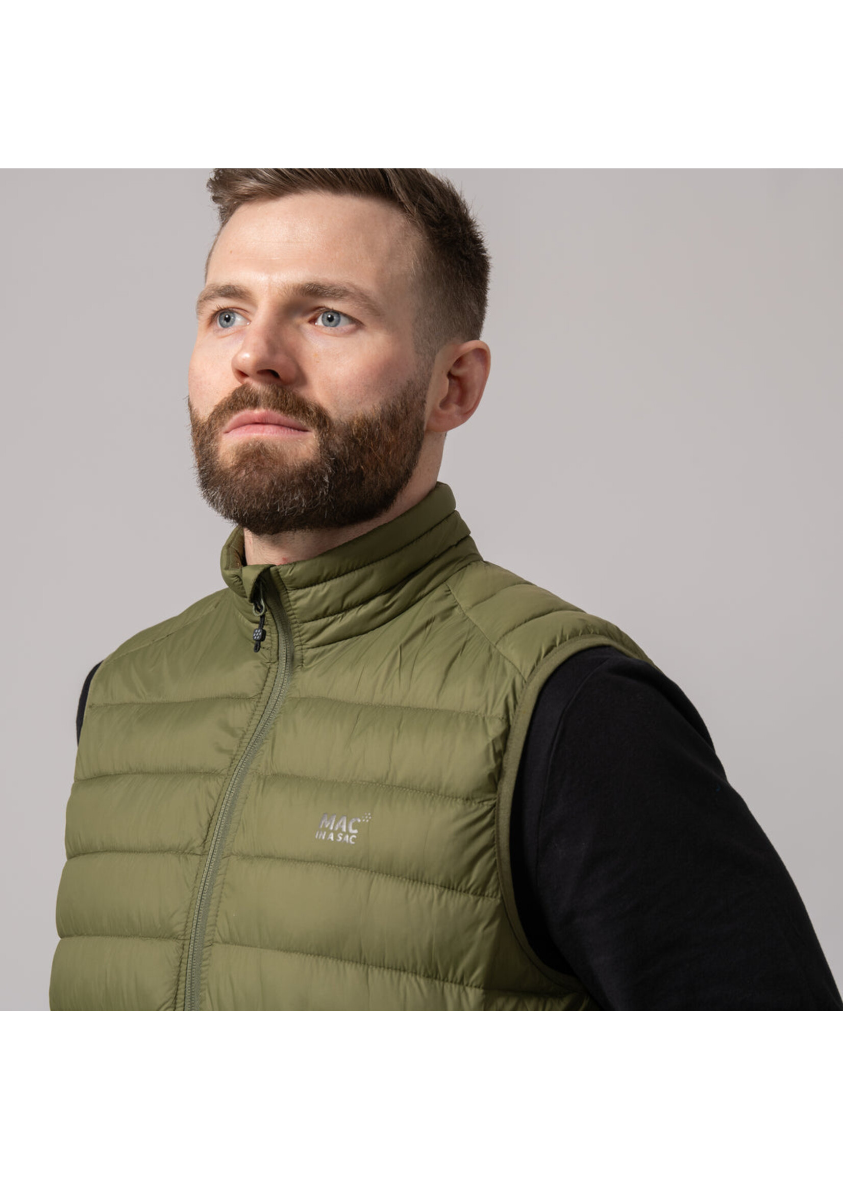 Mac In A Sac Mac In A Sac Synergy Mens Gilet (2025) Khaki