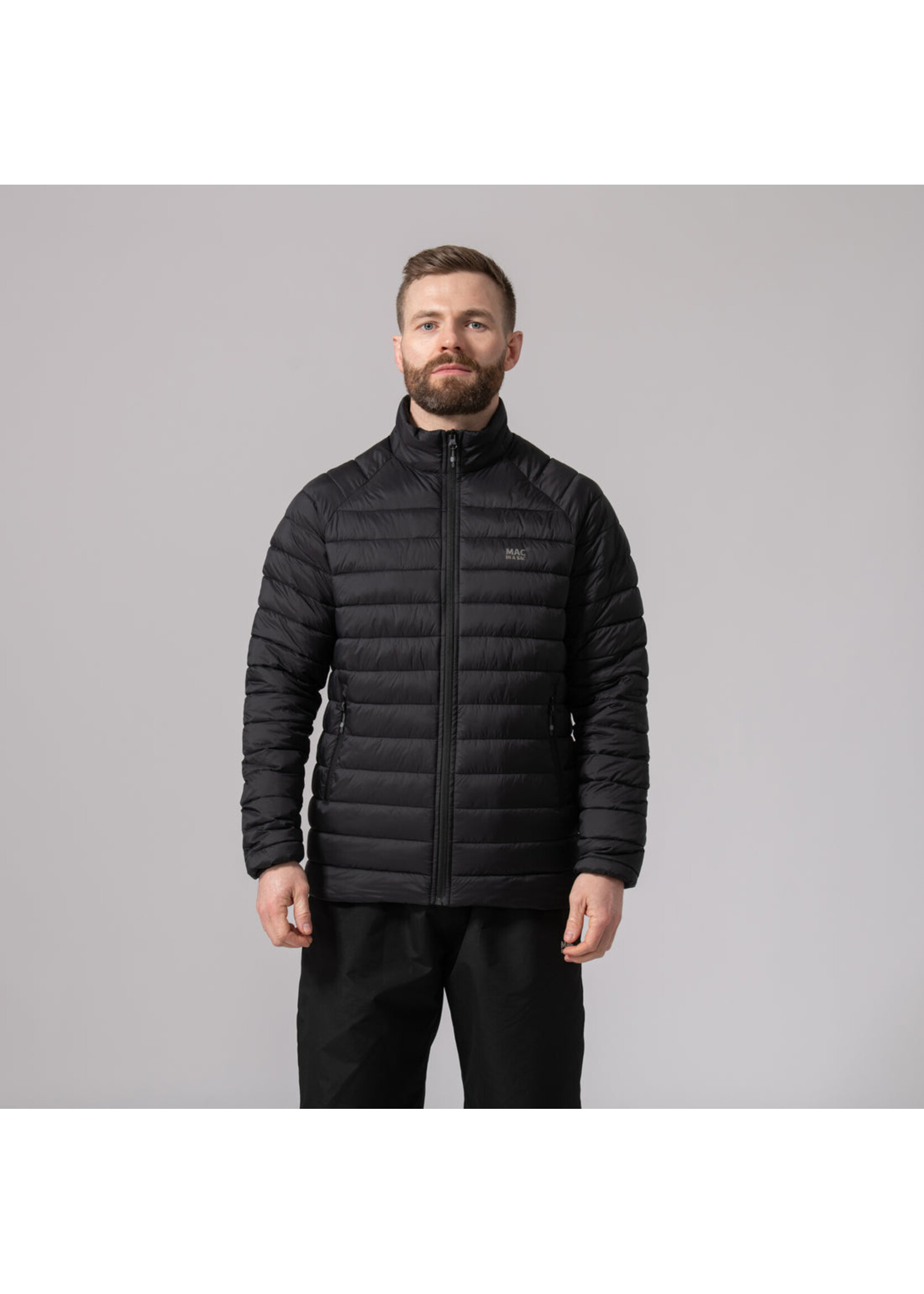 Mac In A Sac Mac In A Sac Synergy Mens Jacket (2025) Jet Black