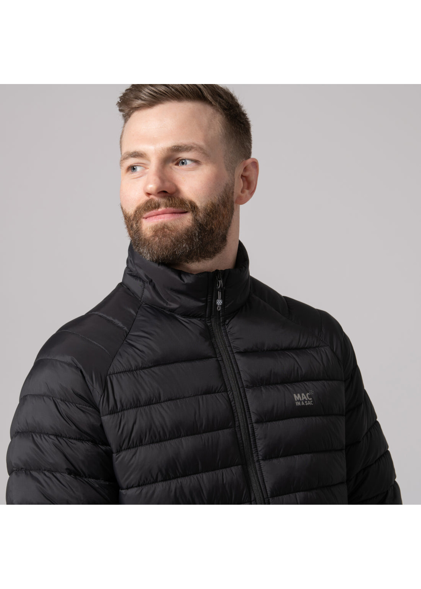 Mac In A Sac Mac In A Sac Synergy Mens Jacket (2025) Jet Black