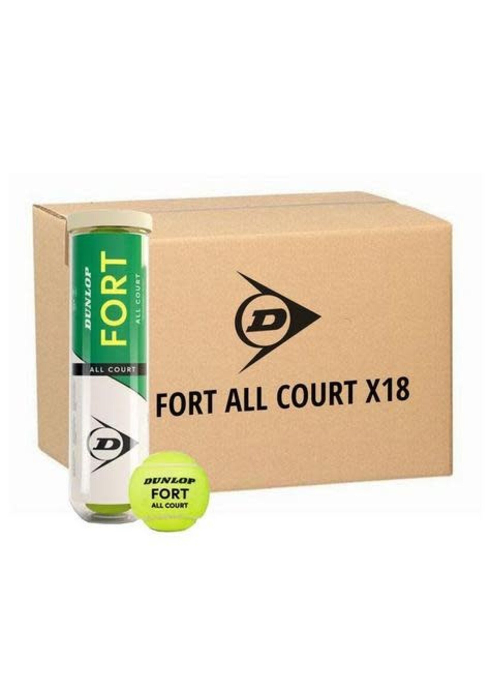 Dunlop Dunlop Fort Tournament Select Tennis Balls - 6 Dozen Box