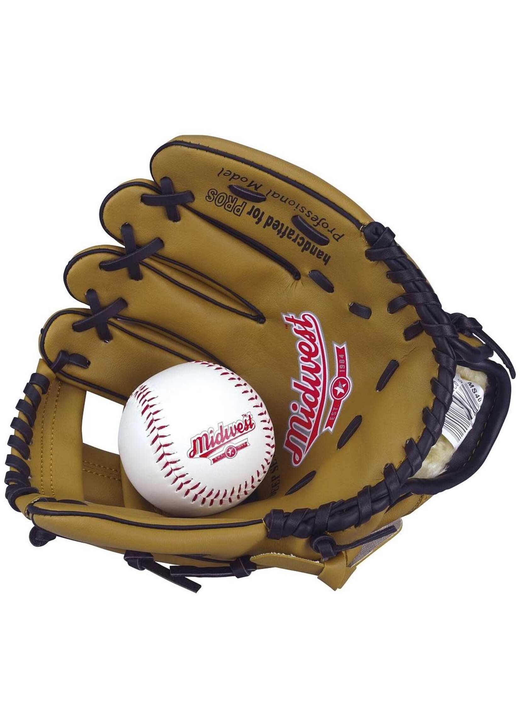Midwest 10.5"Baseball Glove and Ball (2026) Junior