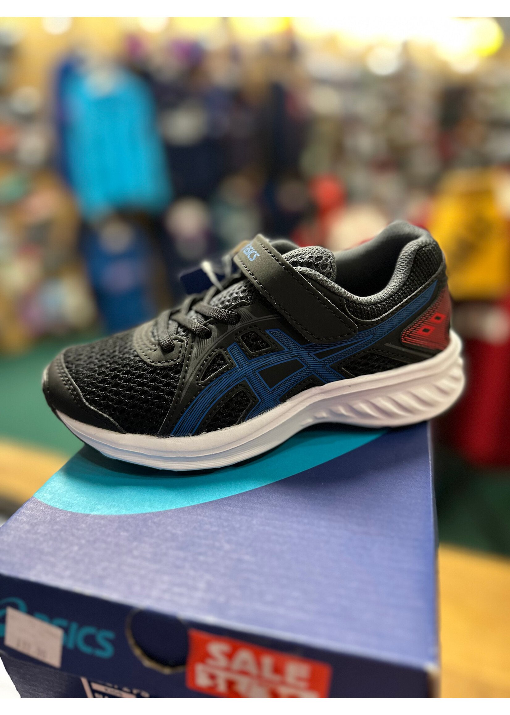 Asics Jolt 2 Junior Running Shoe, Black/ Directoire Blue 11