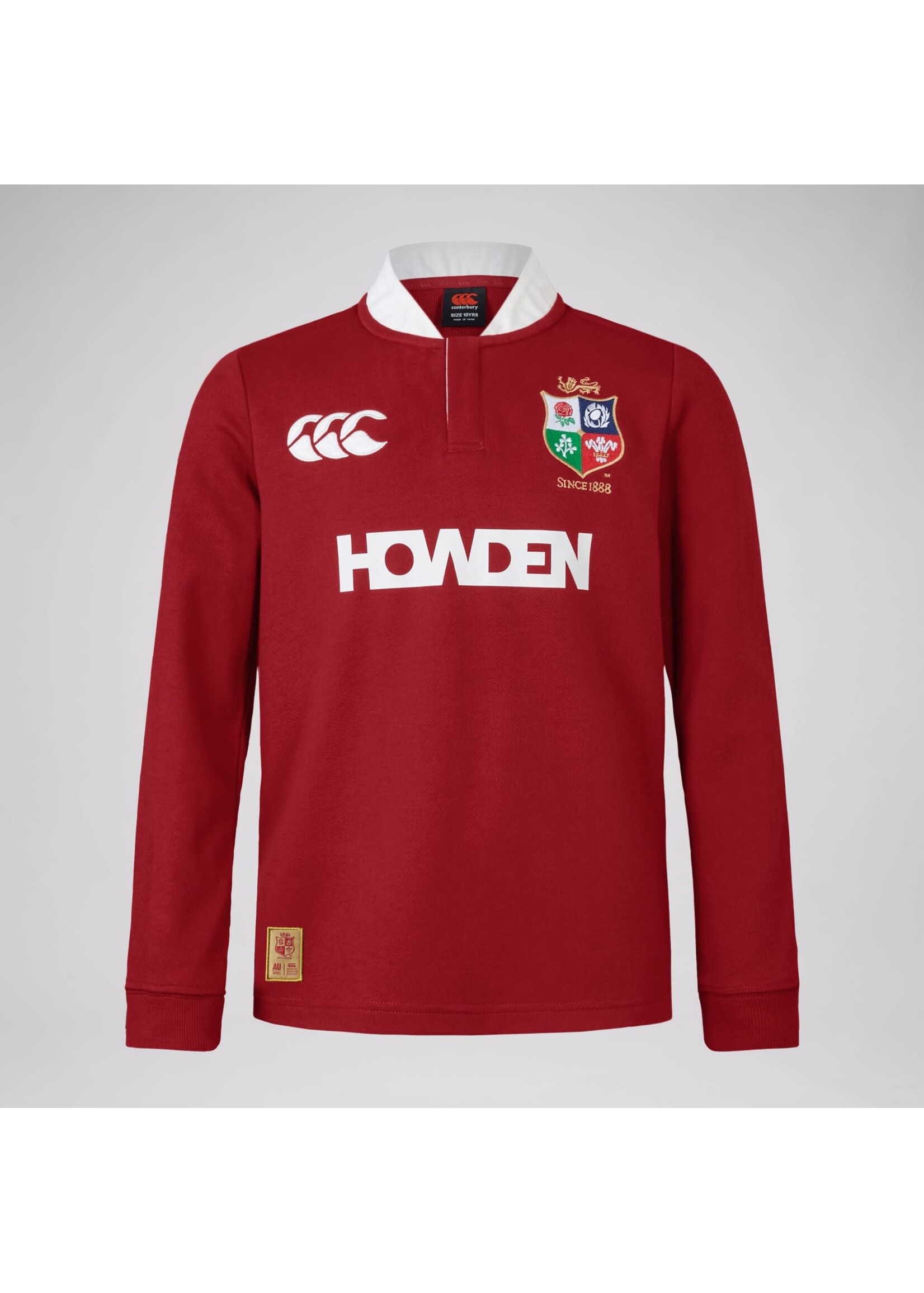 Canterbury Canterbury BIL Junior Classic Long Sleeve Jersey (2025), Red Age 12