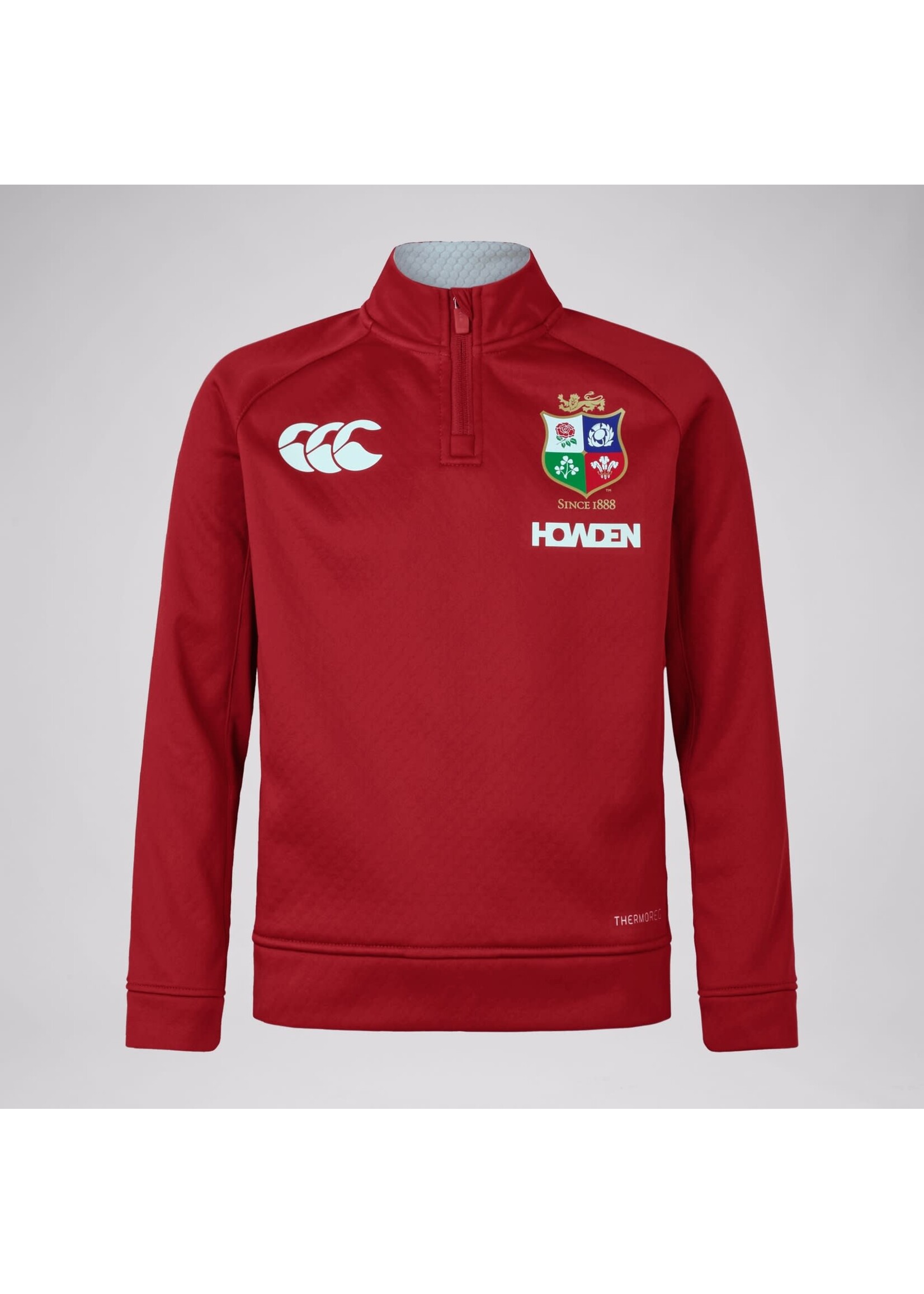 Canterbury Canterbury BIL 1/4 Zip Junior Fleece Top (2025), Red Age 8