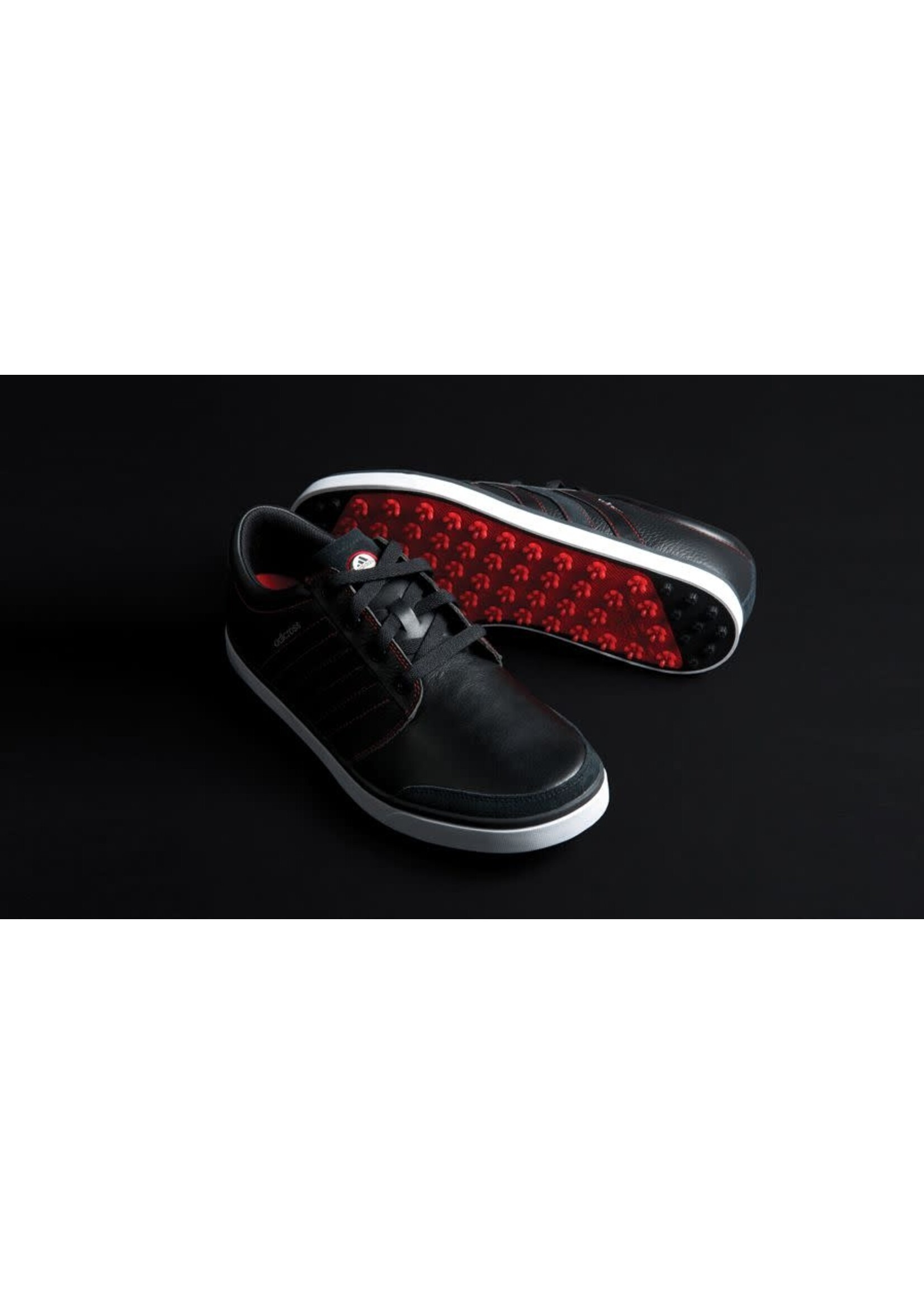 Adidas Adidas Adicross Gripmore 2 Mens Golf Shoes Black/Red 7