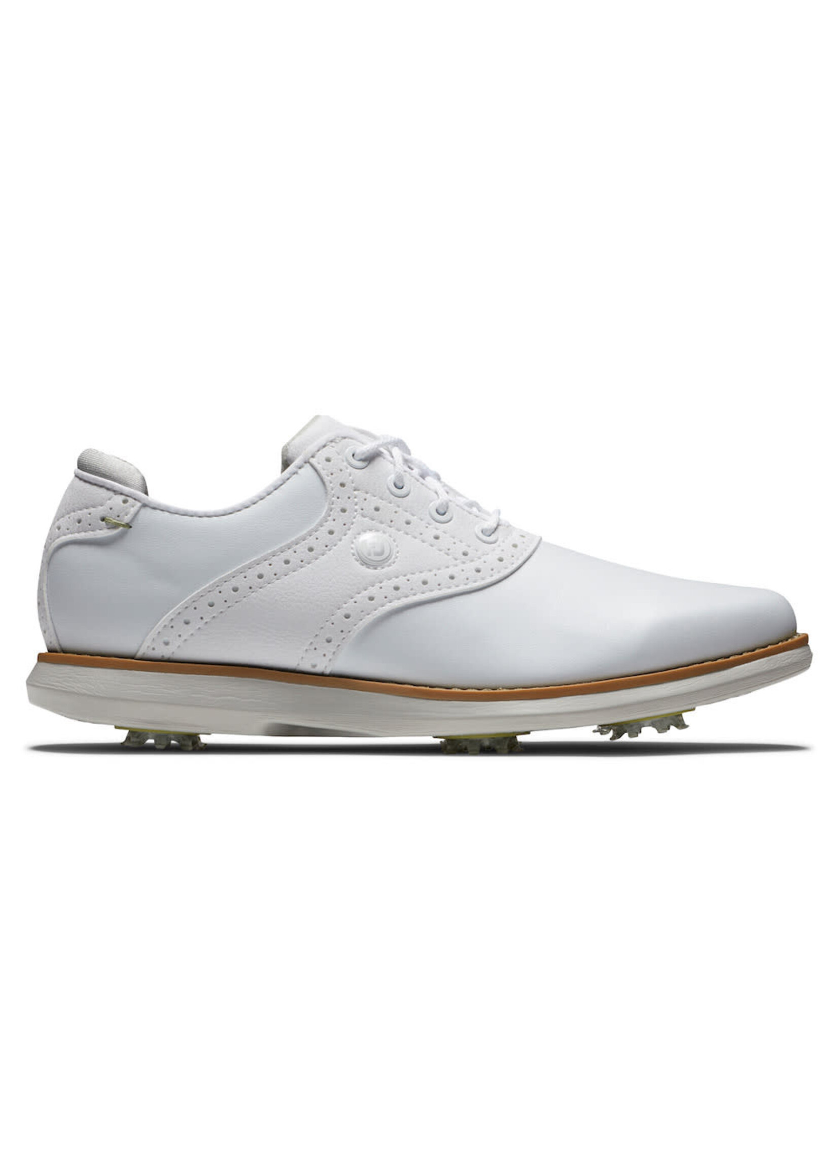 Footjoy FootJoy Traditions Ladies Golf Shoe, (2023) White 5