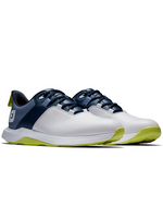 Footjoy FootJoy Prolite Mens Golf Shoe (2024) White/Navy/Lime 8.5