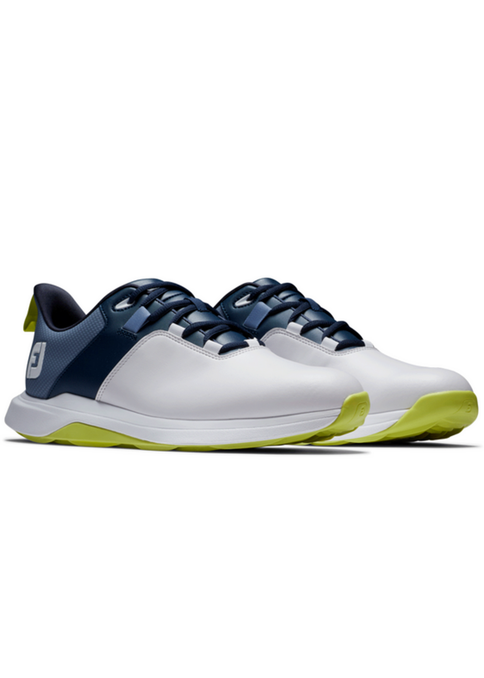 Footjoy FootJoy Prolite Mens Golf Shoe (2024) White/Navy/Lime 10.5