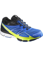 Salomon Salomon X-Scream 3D GTX mens running shoe Blue Green 11.5