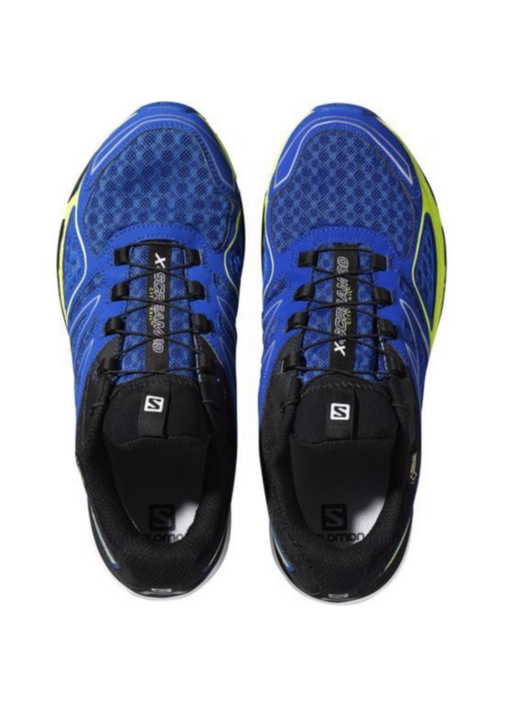 Salomon Salomon X-Scream 3D GTX mens running shoe Blue Green 9