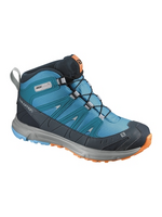 Salomon Salomon Trail Mid CSWP Junior Shoe Blue/Orange 2