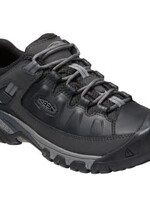 Keen Keen Targhee III Mens Waterproof Walking Shoe (2023) Black/Steel Grey 9.5