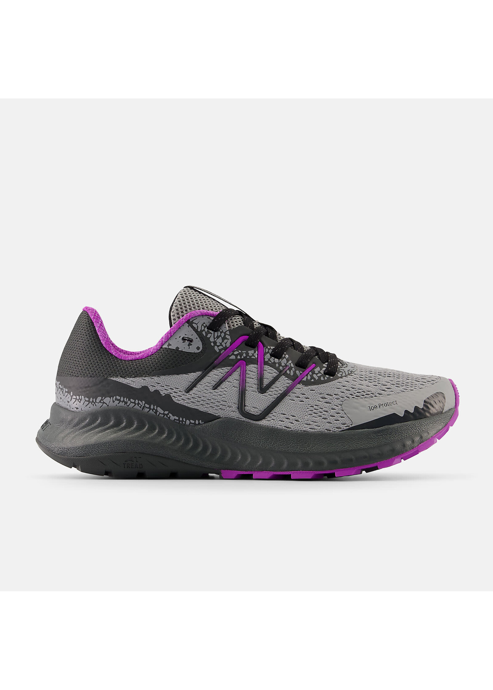 New Balance New Balance Nitrel V5 Ladies Trail Running Shoes, Grey/Purple