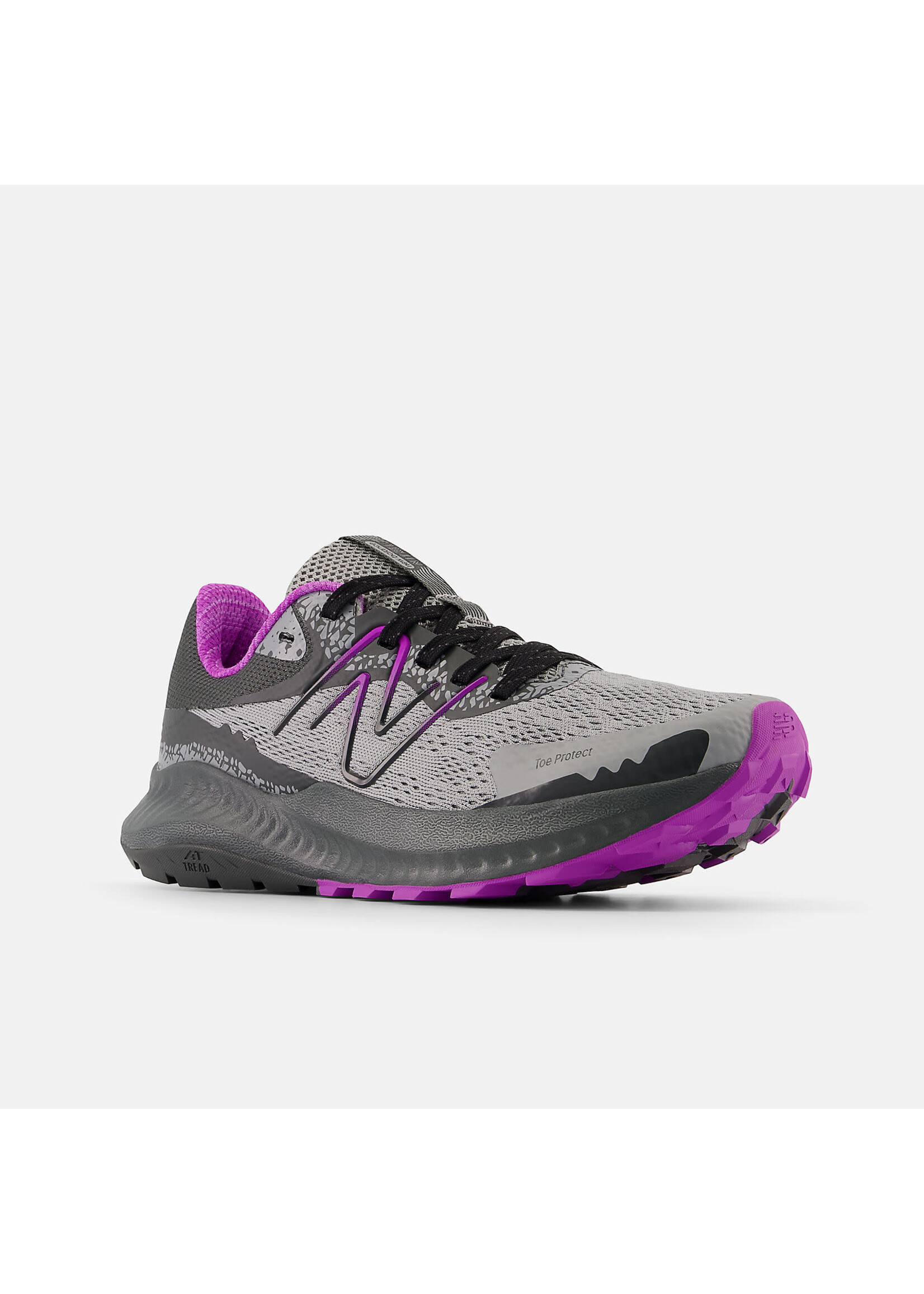 New Balance New Balance Nitrel V5 Ladies Trail Running Shoes, Grey/Purple