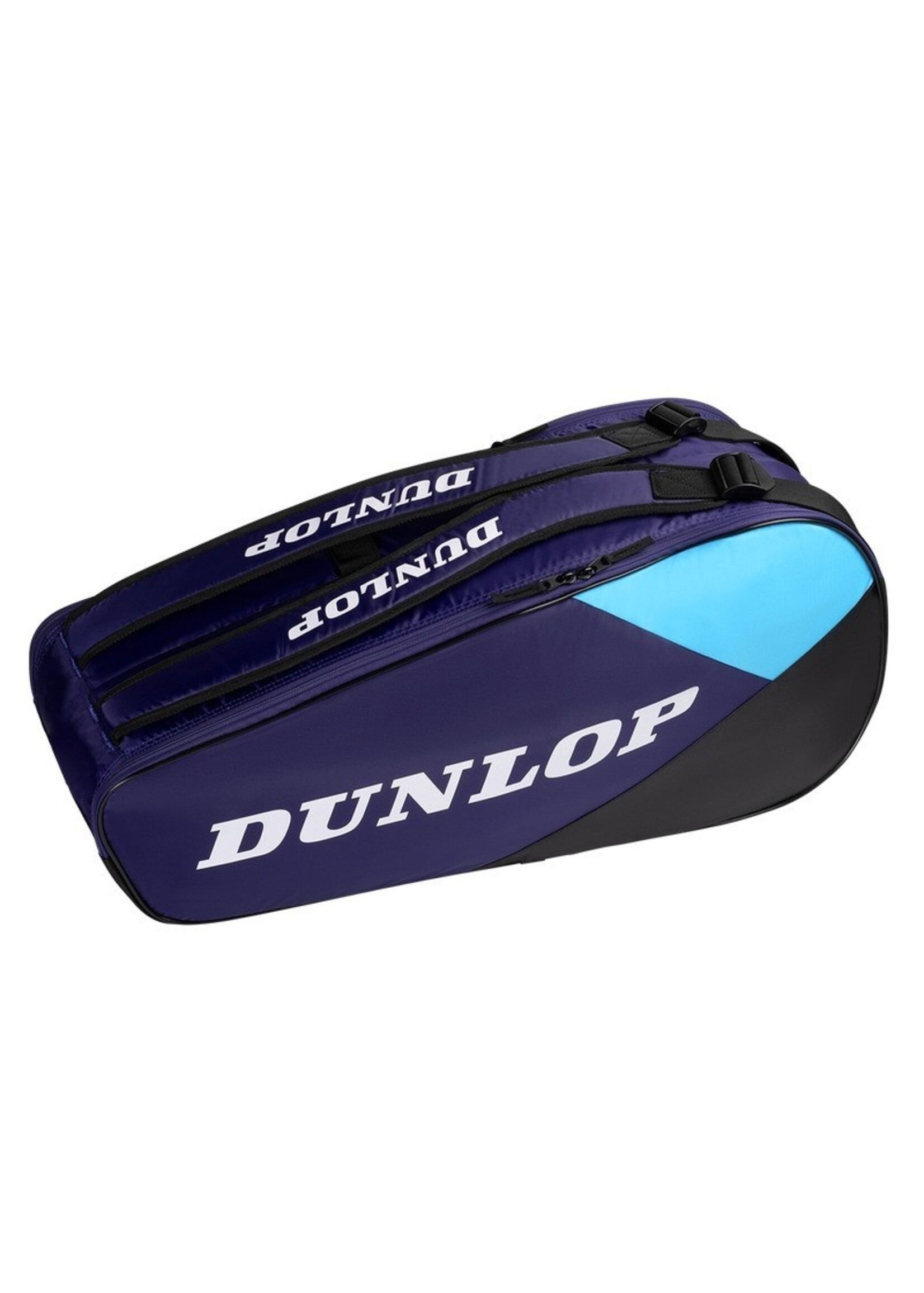 Dunlop Dunlop FX Club 6 Racket Bag (2025) Violet/Black/Cyan