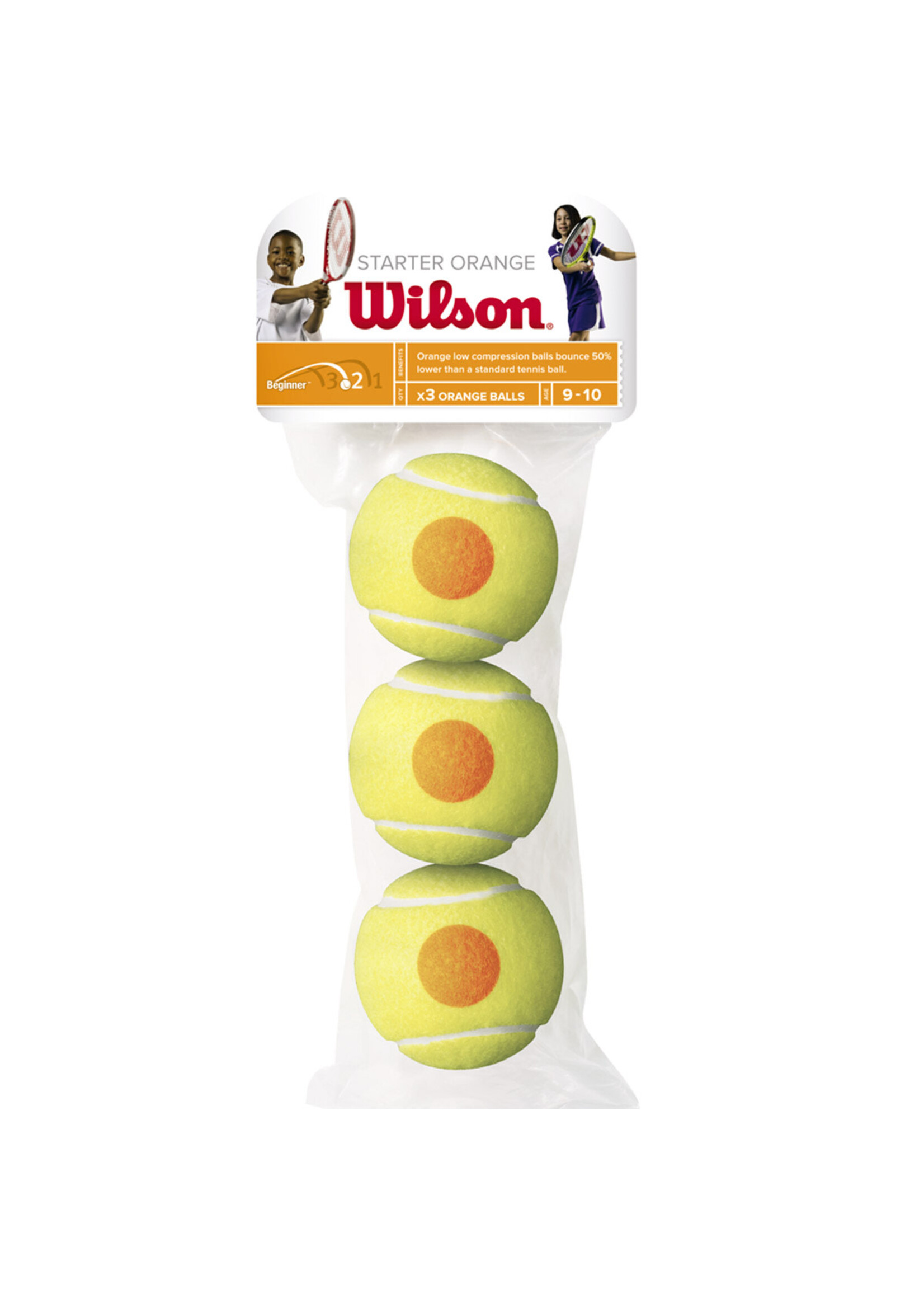 Wilson Wilson Starter Orange Junior Tennis Ball 3 Pack (2026)