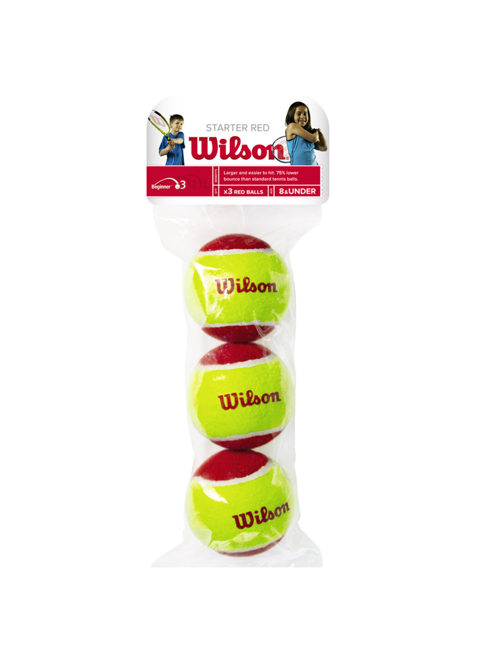 Wilson Wilson Starter Red Junior Tennis Ball 3 Pack (2026)