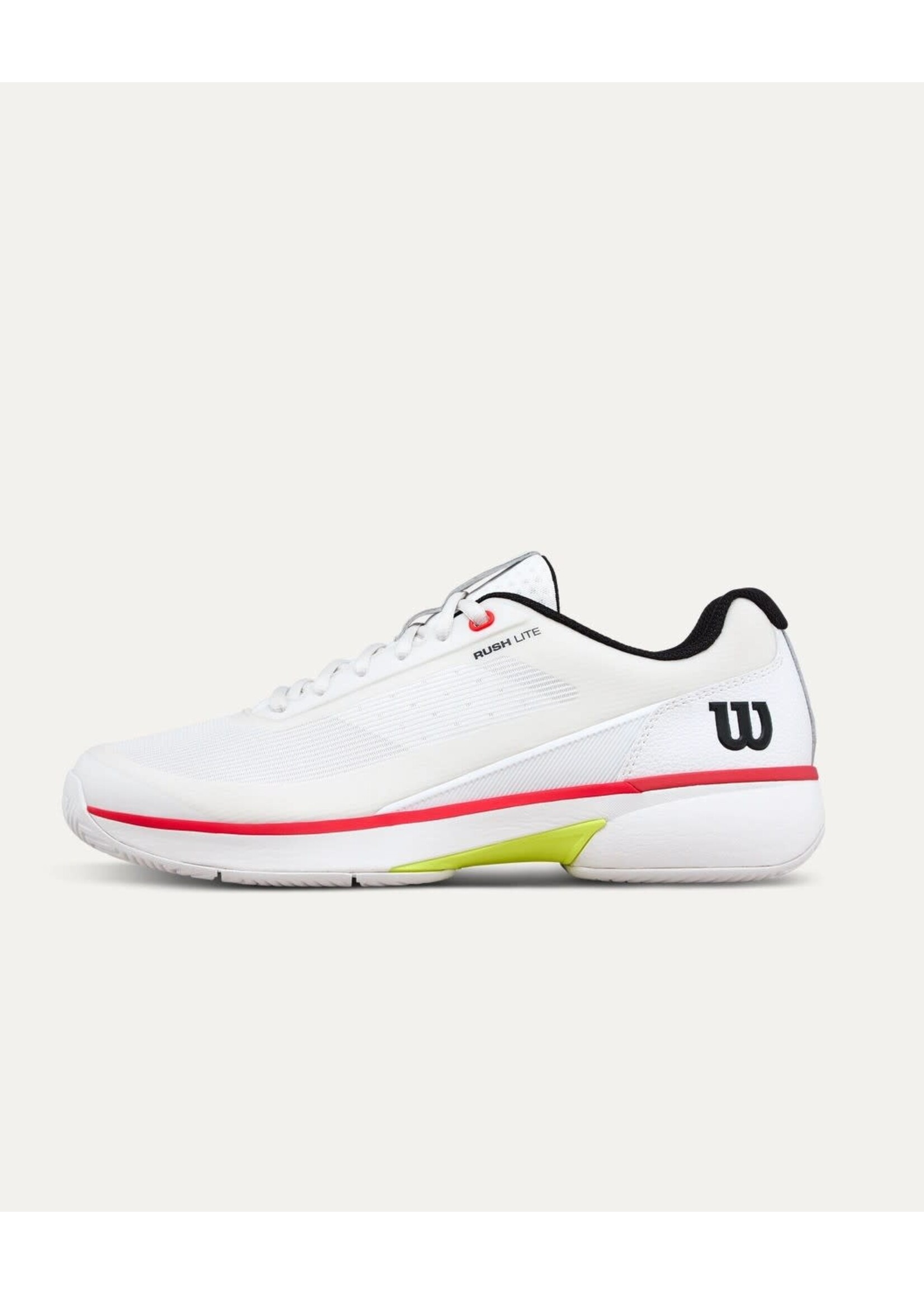 Wilson Wilson Rush Lite 5 Mens Tennis Shoe (2026) White/Black/Infrared