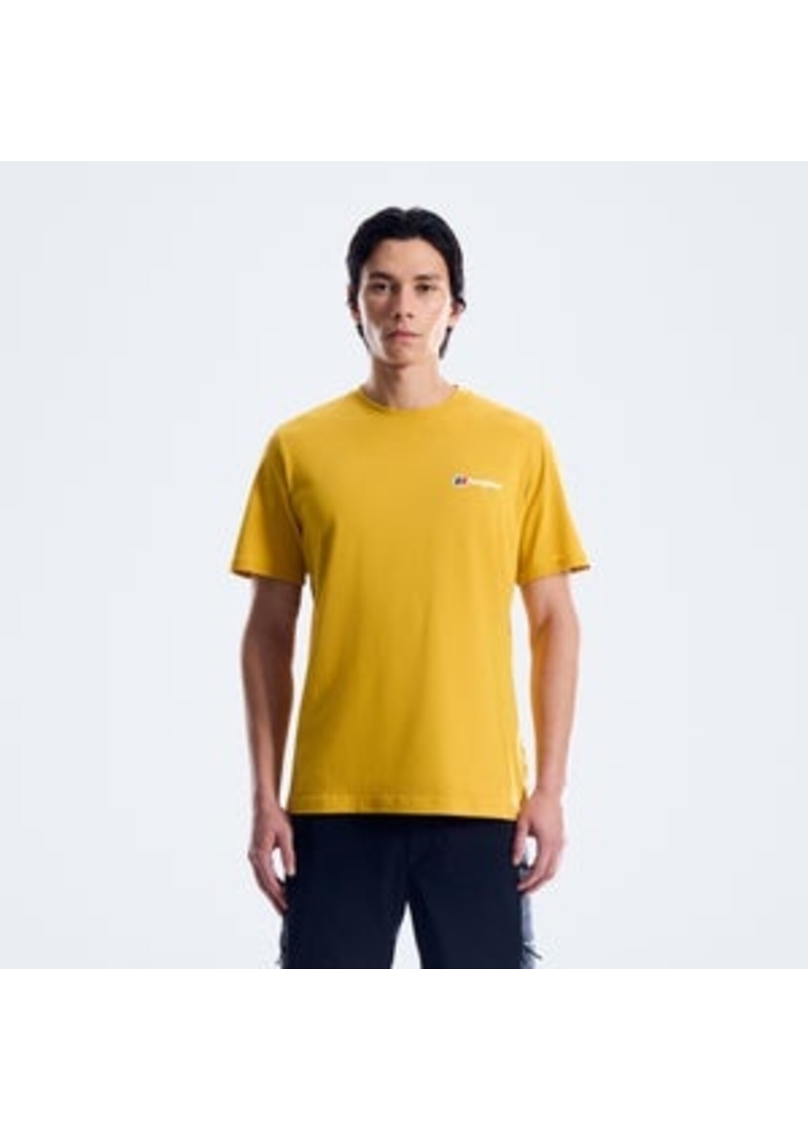 Berghaus Berghaus Classic Logo Mens Tee (2026) DK Yellow