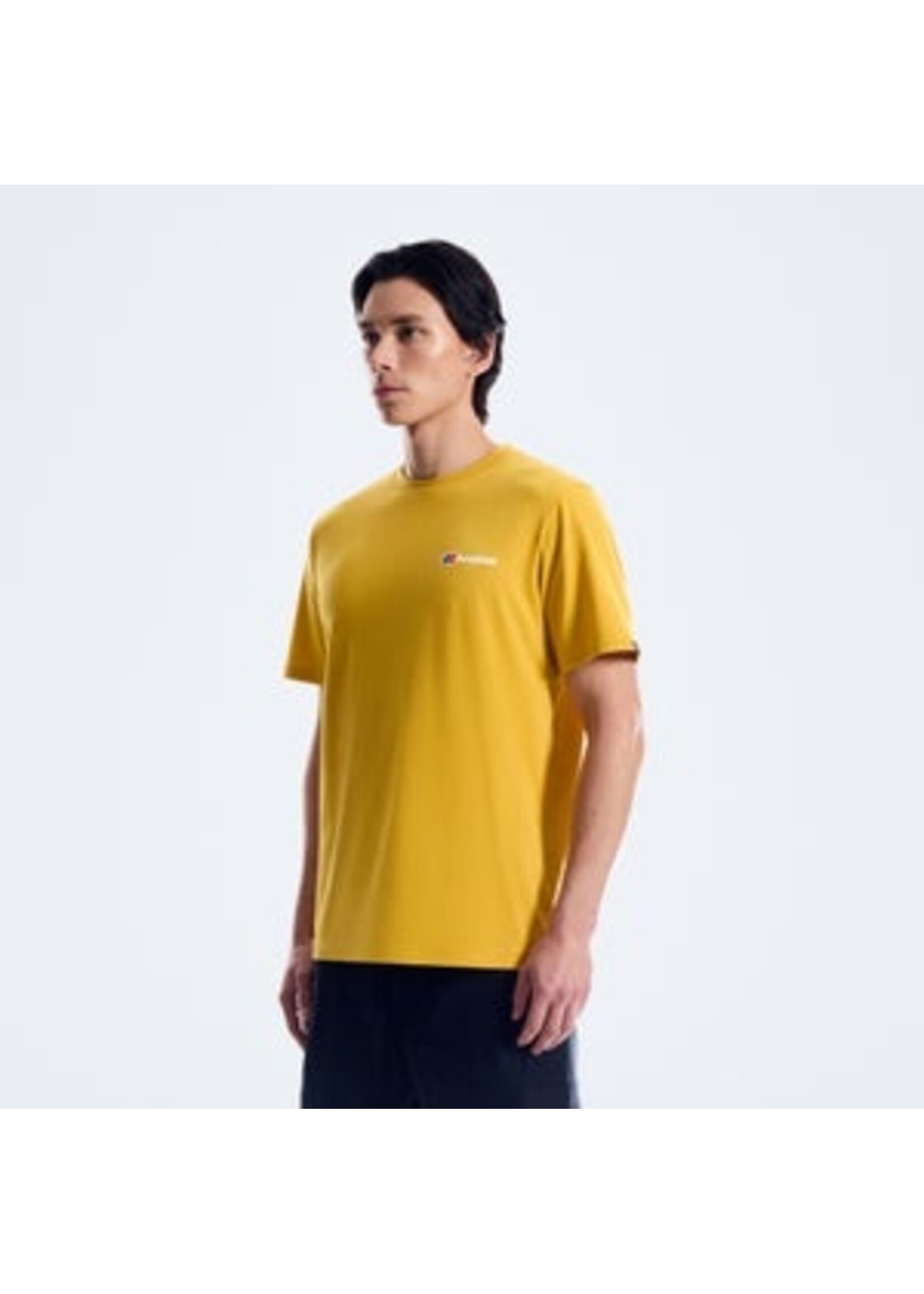Berghaus Berghaus Classic Logo Mens Tee (2026) DK Yellow