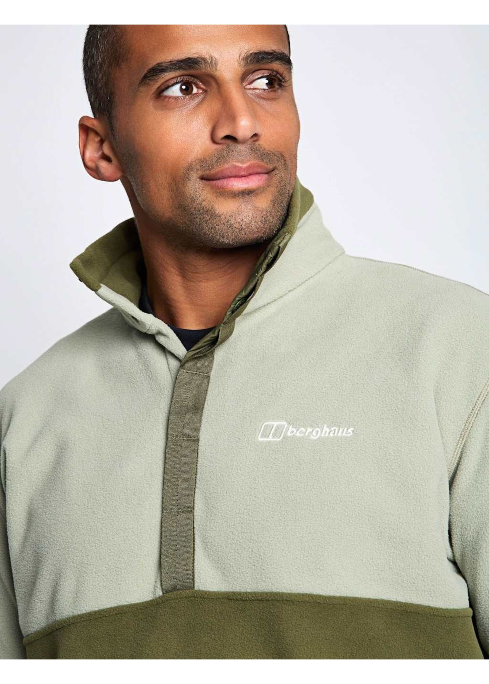 Berghaus Berghaus Felltop Snap Mens Pullover (2026) Lt Green