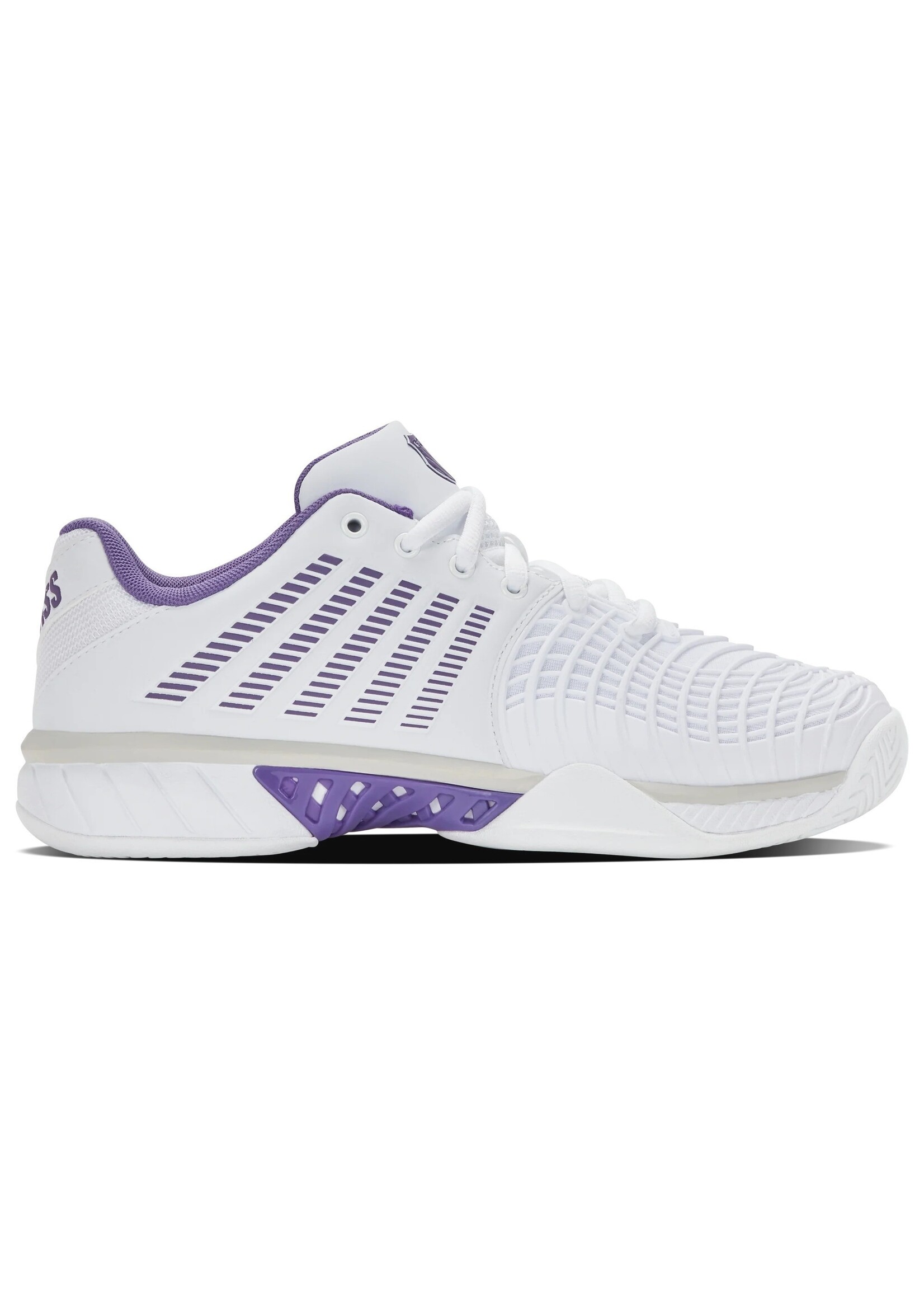 K-Swiss K-Swiss Express Light 3 Ladies Tennis Shoe (2026) White/Purple