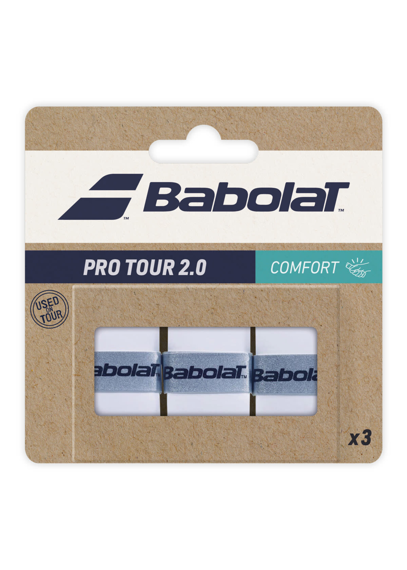 Babolat Babolat Pro Tour 2.0 Overgrips (2026) White