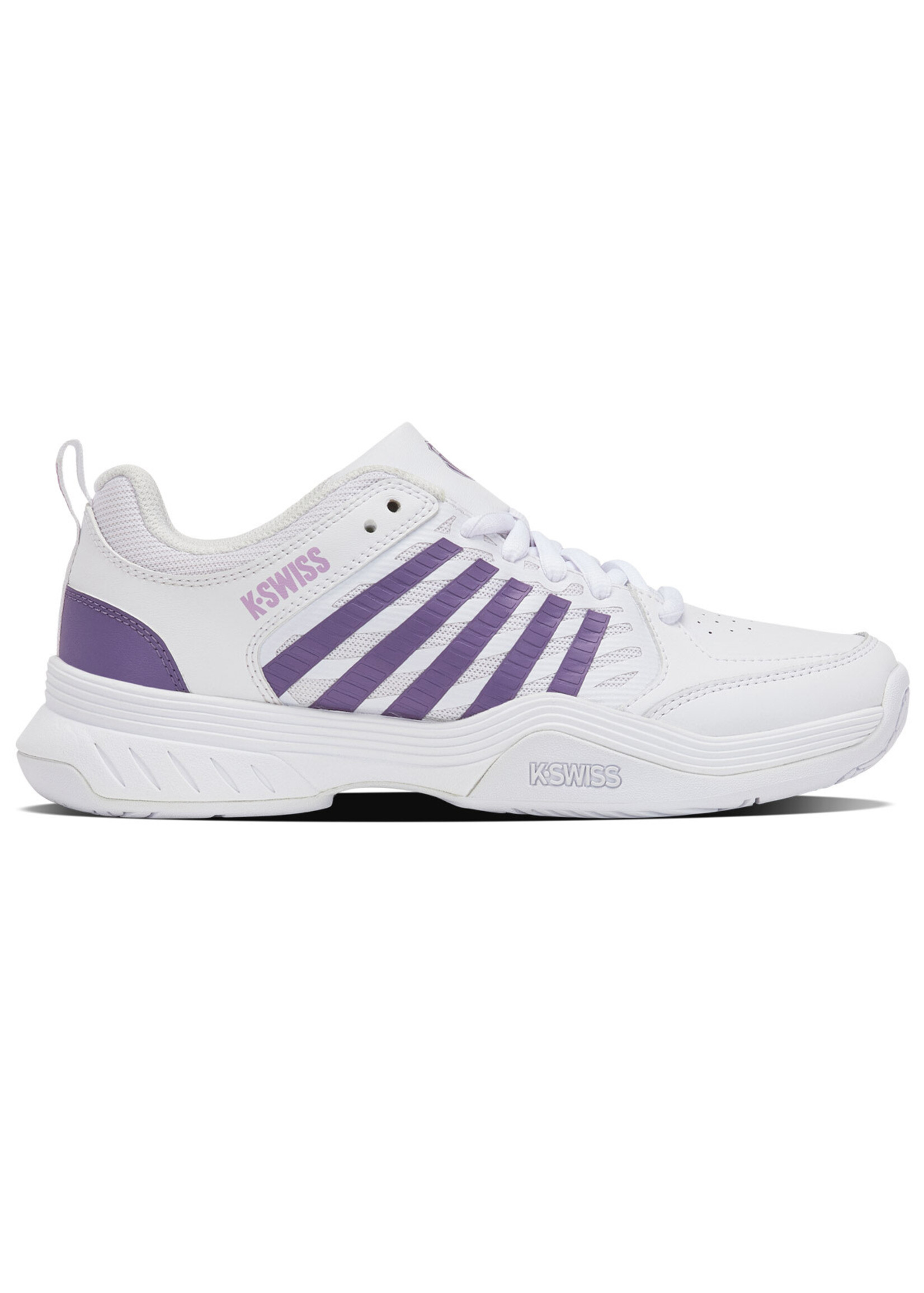 K-Swiss K-Swiss Court Express 2 Ladies Tennis Shoe (2026)  White/Purple