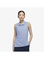 Adidas Adidas Ultimate Ladies Sleeveless Polo Shirt (2024) Crystal Sky