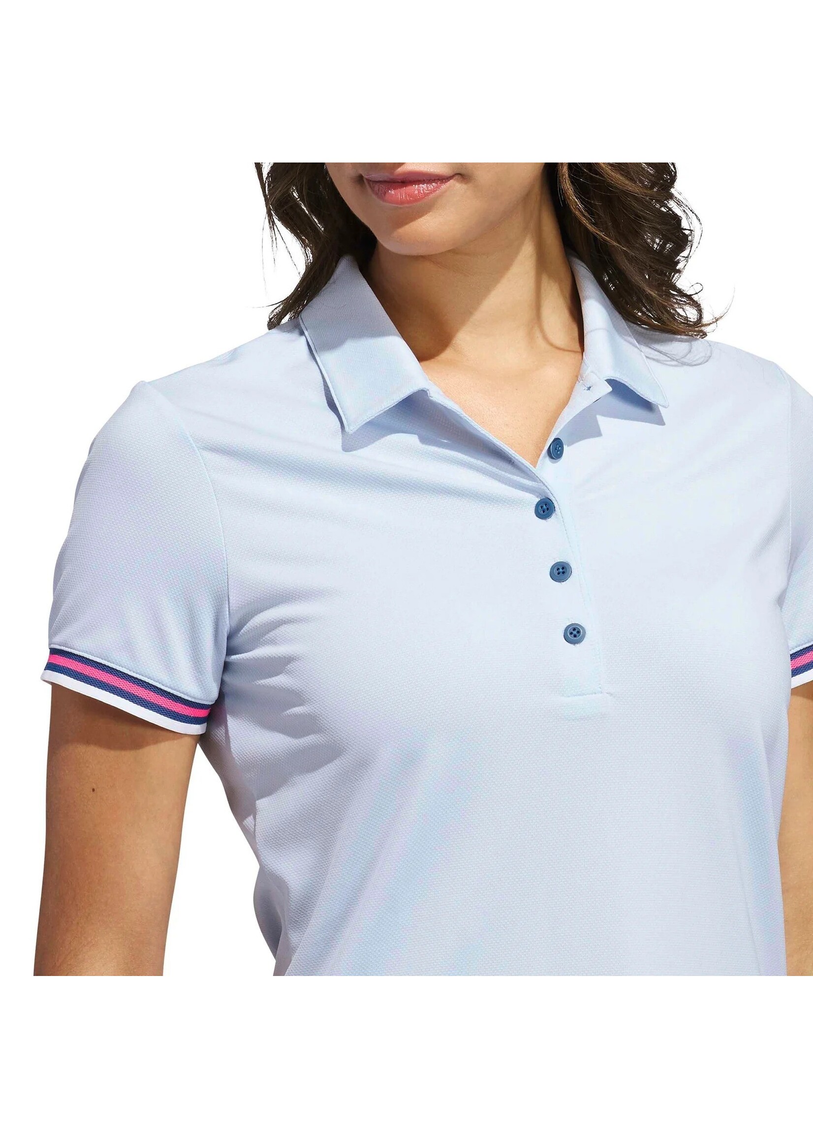 Adidas Adidas Ultimate 365 Ladies Climacool Polo Shirt (2026) Sky/Pink