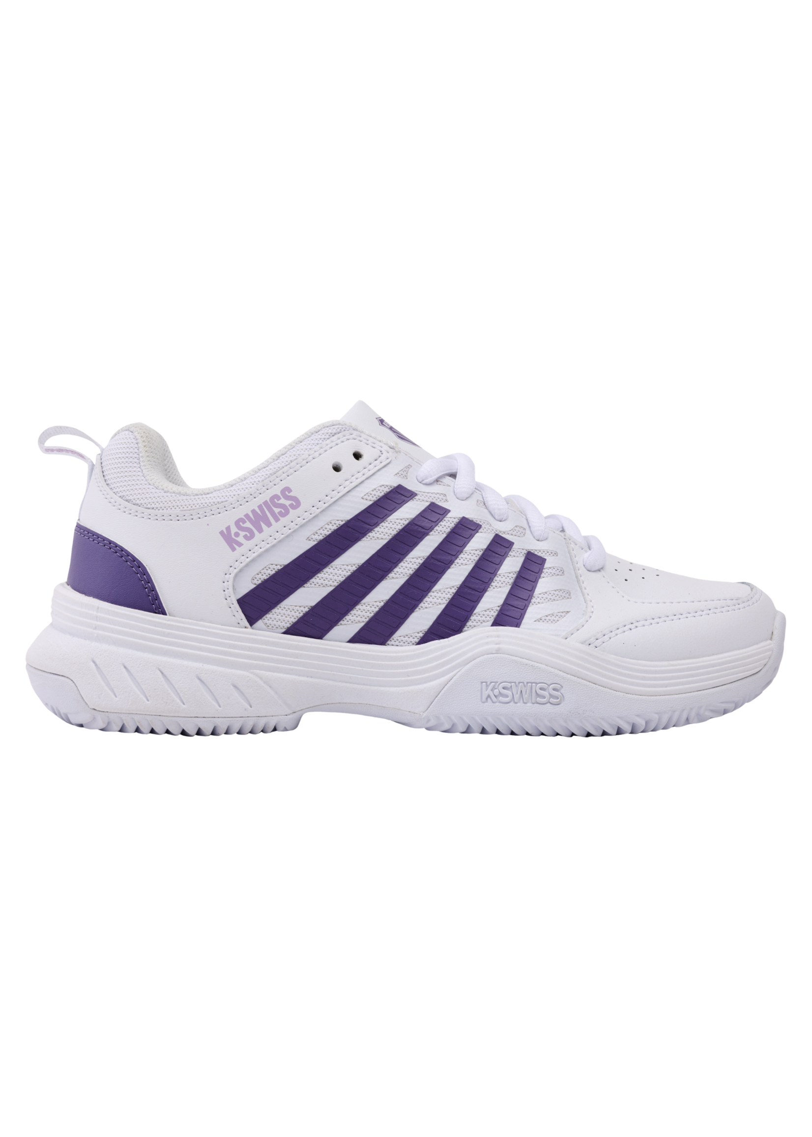 K-Swiss K-Swiss Court Express 2 Ladies Tennis Shoe (2026)  White/Purple