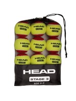 Head Head Stage 3 Red Junior Tennis Ball - 12 Pack