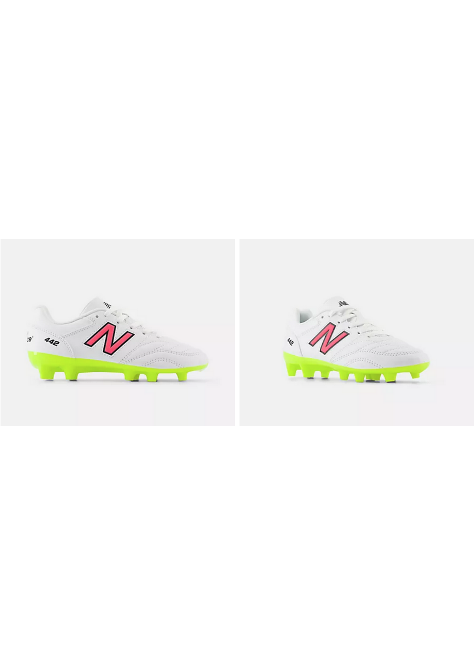 New Balance New Balance JS43 Junior Football Boot (2024), White/Yellow