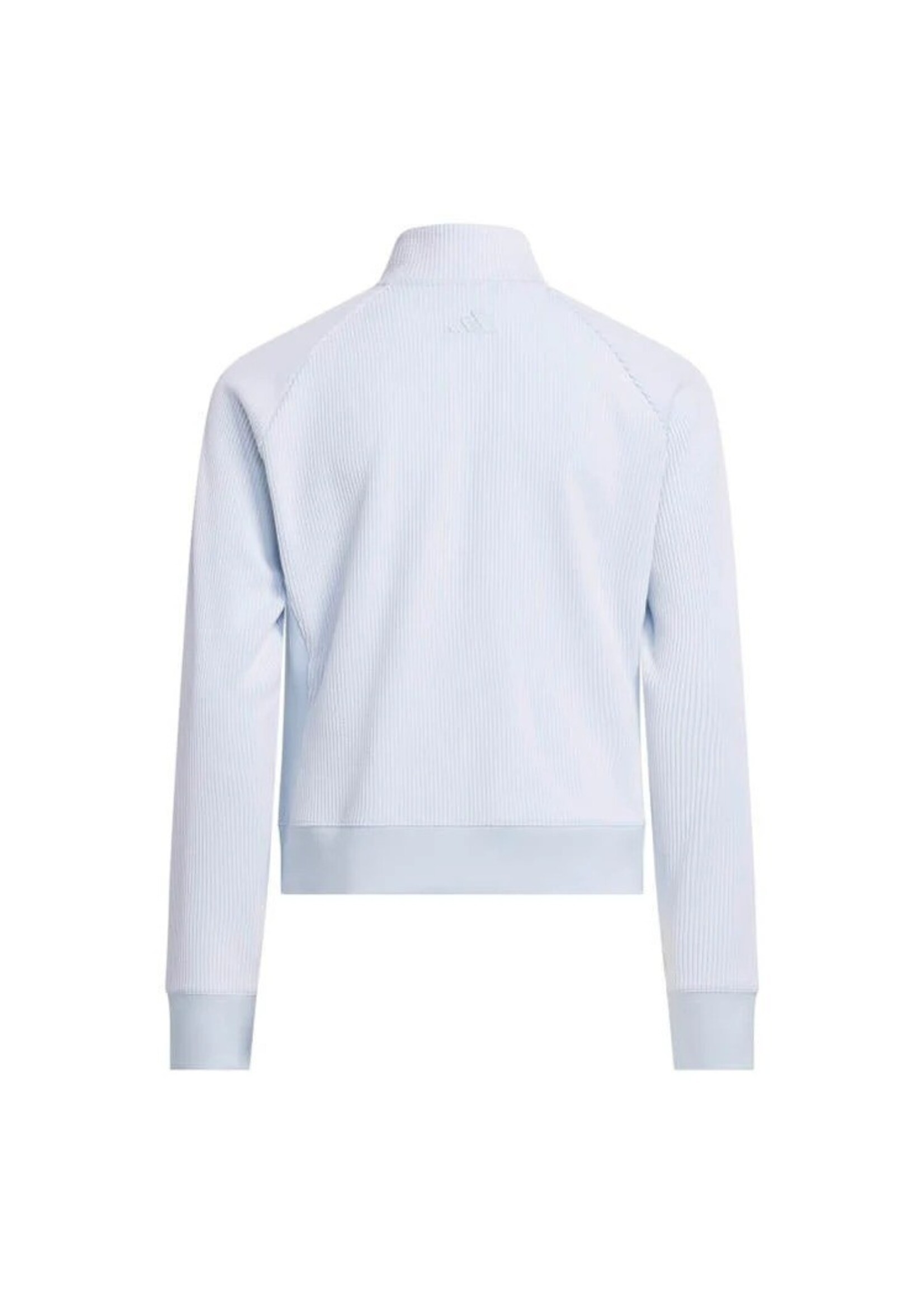 Adidas Adidas Unisex Junior Textured Quarter Zip Layer (2025) Crystal Sky