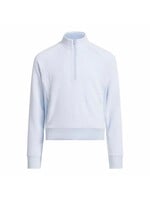 Adidas Adidas Unisex Junior Textured Quarter Zip Layer (2025) Crystal Sky