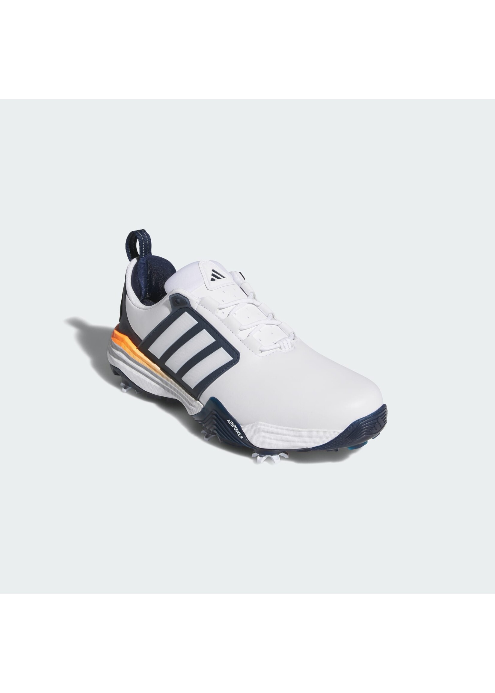 Adidas Adidas Adipower 26 Mens Golf Shoes (2026) White/Navy/Orange