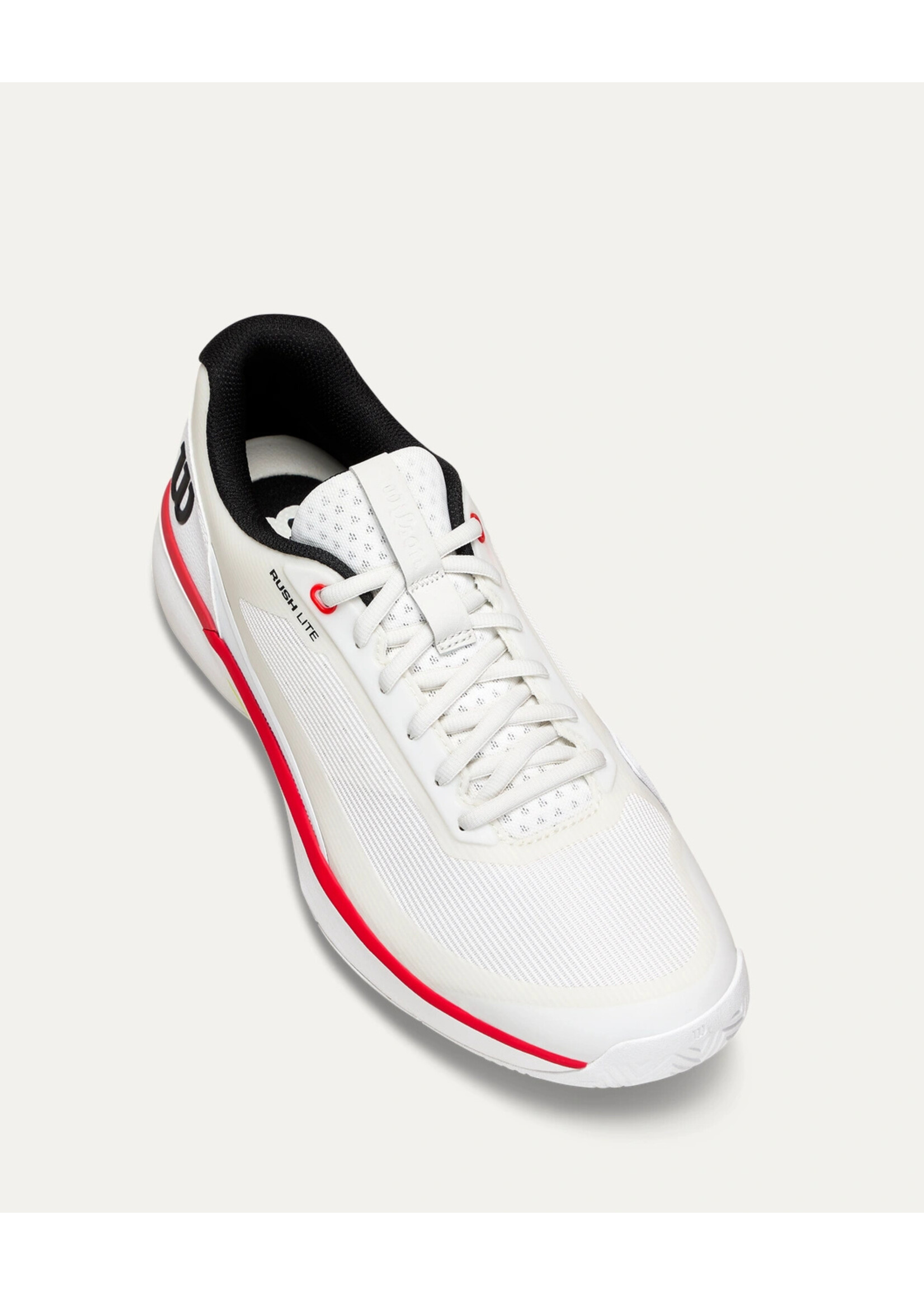 Wilson Wilson Rush Lite 5 Mens Tennis Shoe (2026) White/Black/Infrared