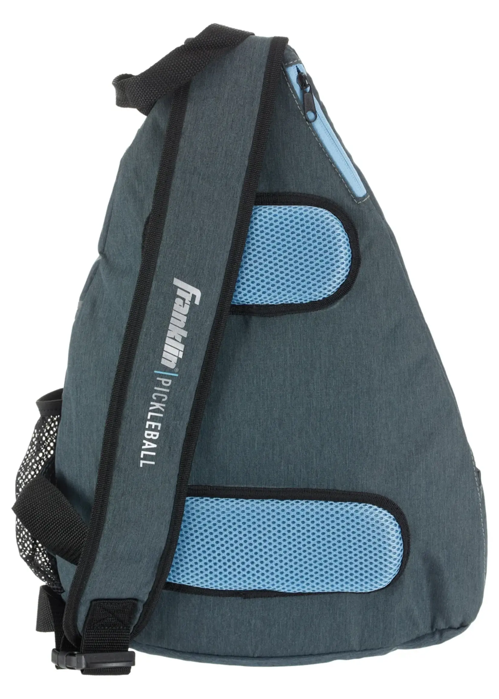 Franklin Franklin Pickleball Sling Bag, Black/Blue